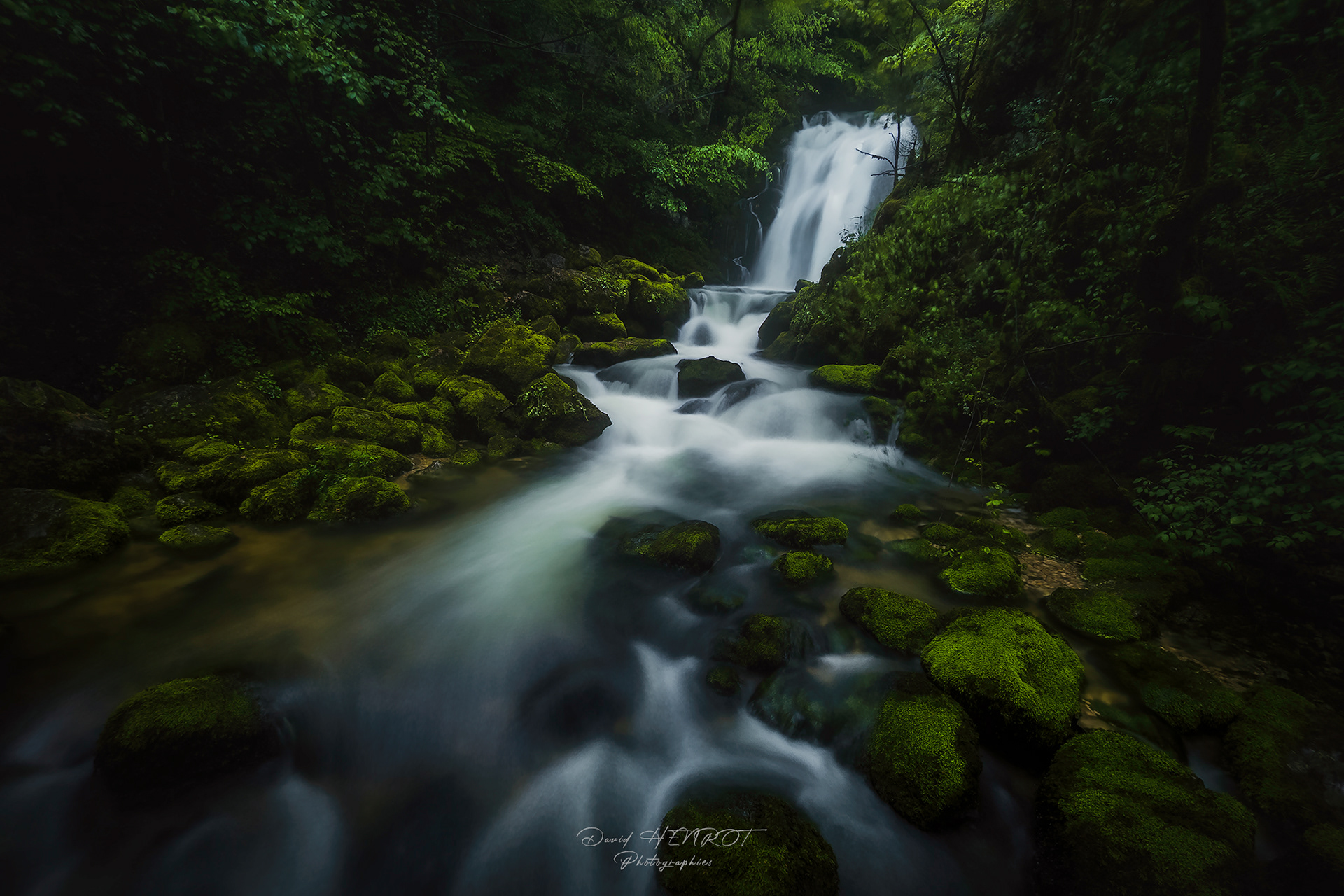 La Cascade du Moulin d'Aval, Jura