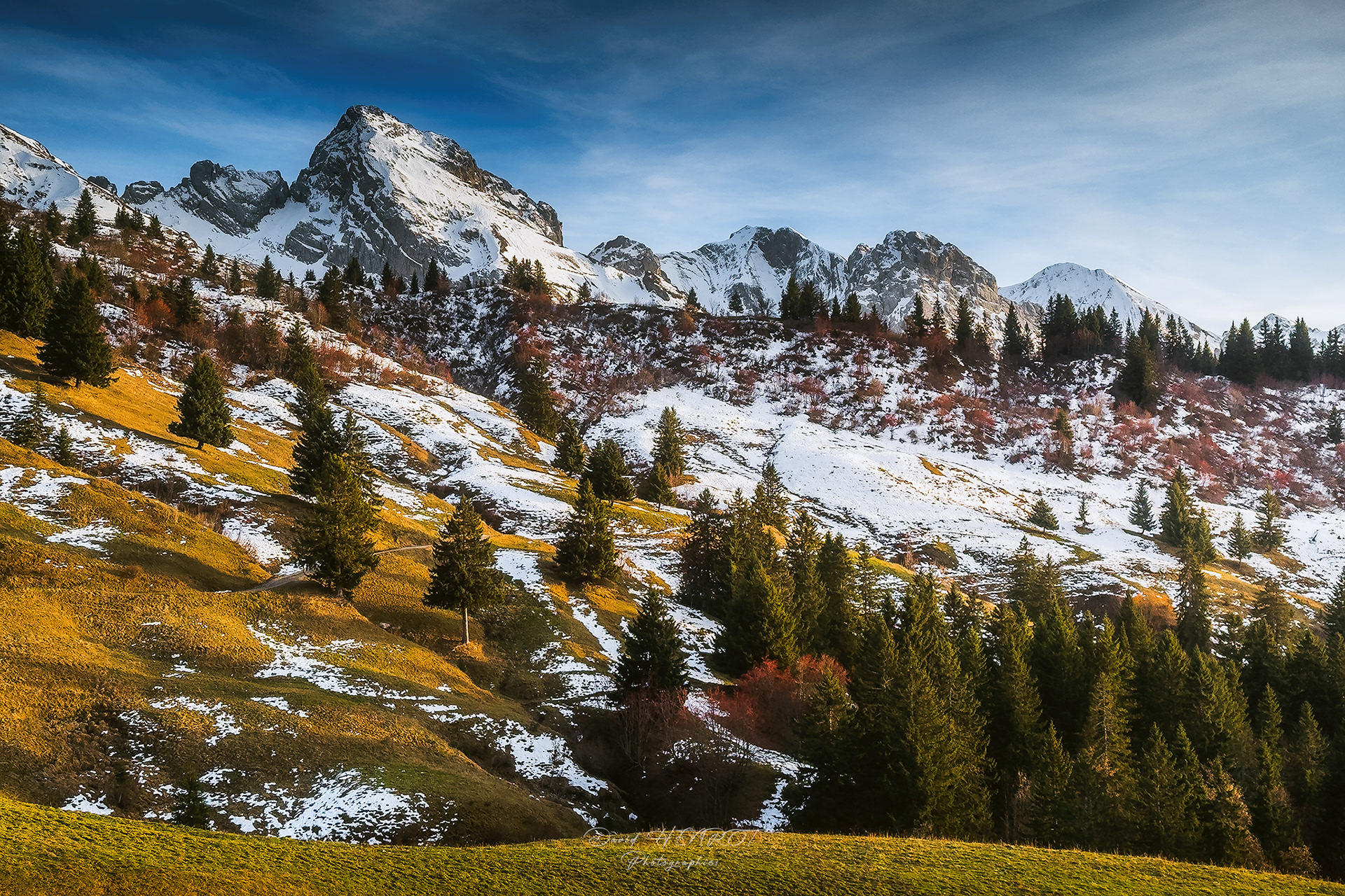 La Chaîne des Aravis, Haute-Savoie