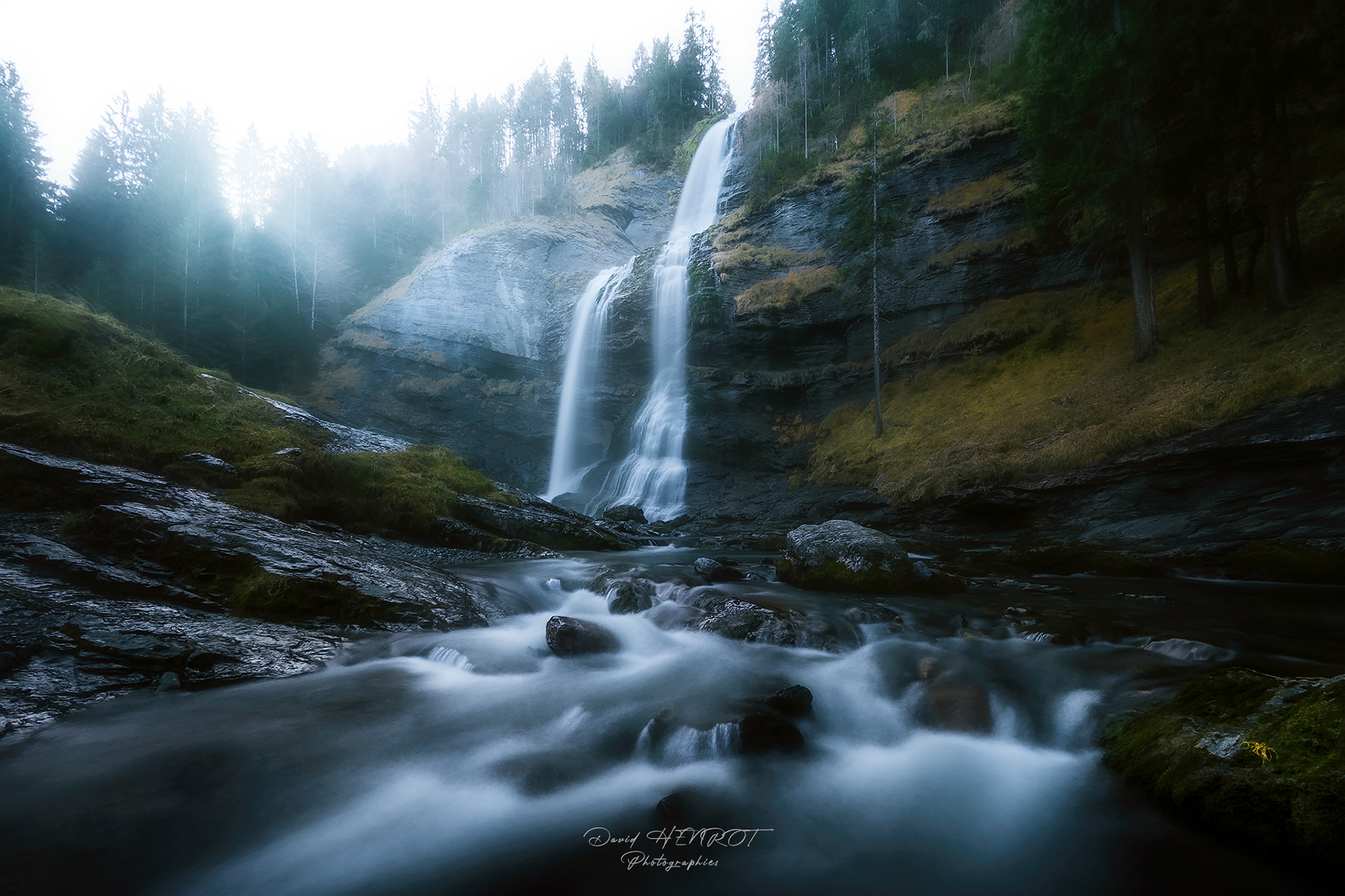 La Cascade du Rouget, Sixt-Fer-à-Cheval, Haute-Savoie