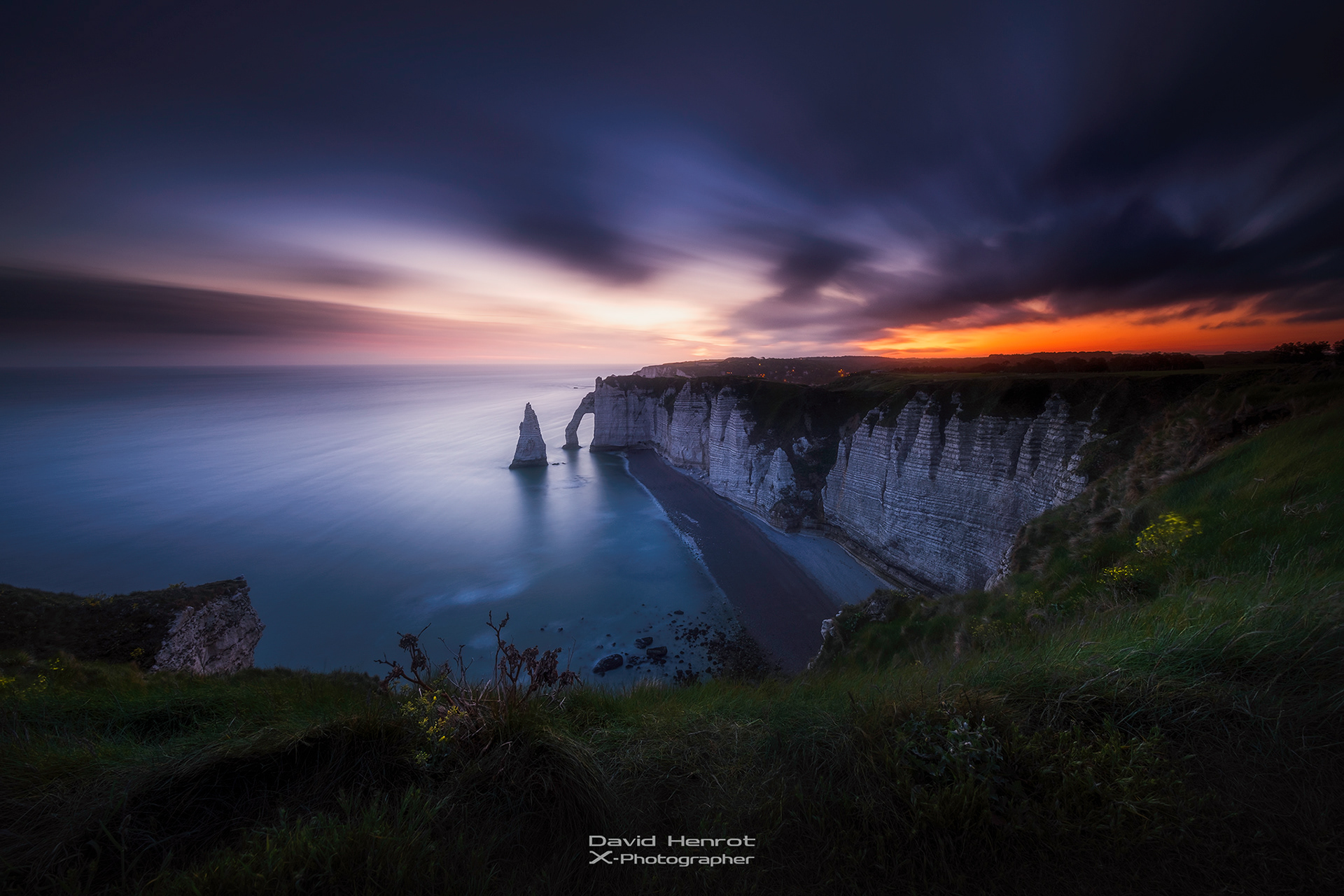 La Falaise d'Aval et l'Aiguille d'Etretat, Seine-Maritime