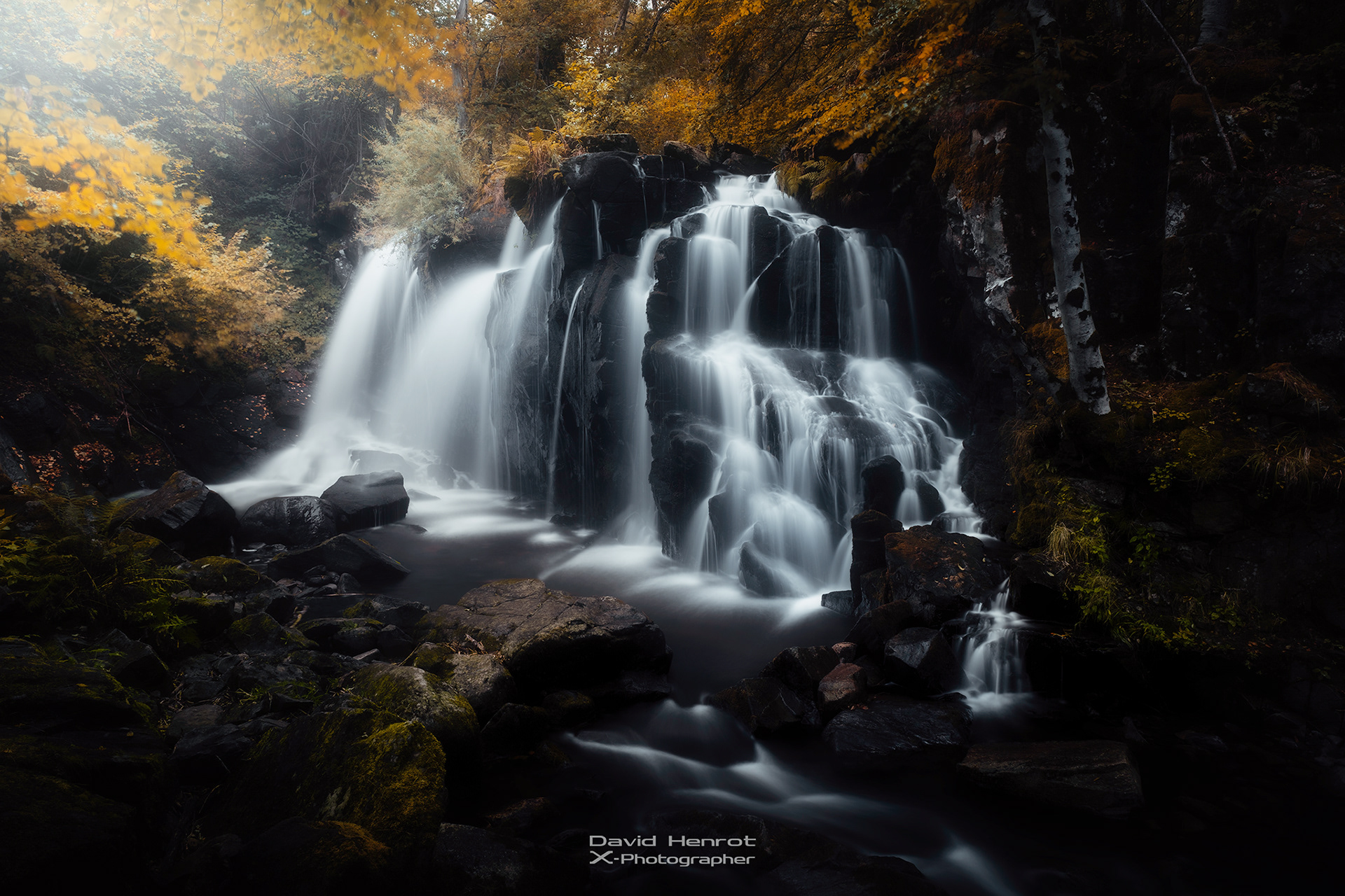 La Cascade des Touzes, Saint-Chély-d'Aubrac, Aveyron