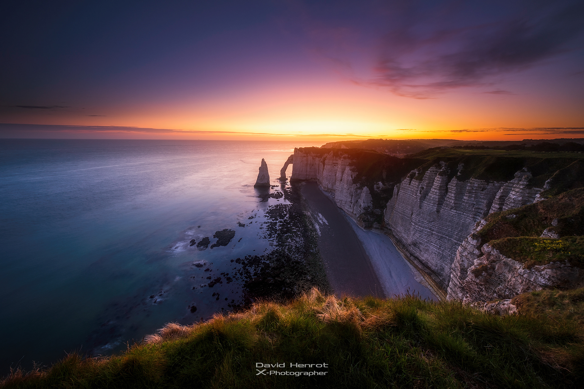 La Falaise d'Aval, Etretat, Seine-Maritime