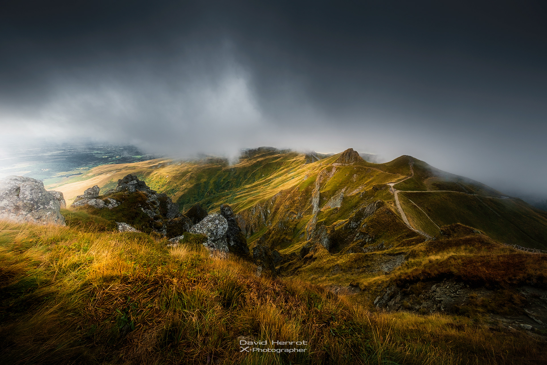Le Pas de l'Âne dans le Massif du Sancy, Mont-Dore, Puy-de-Dôme