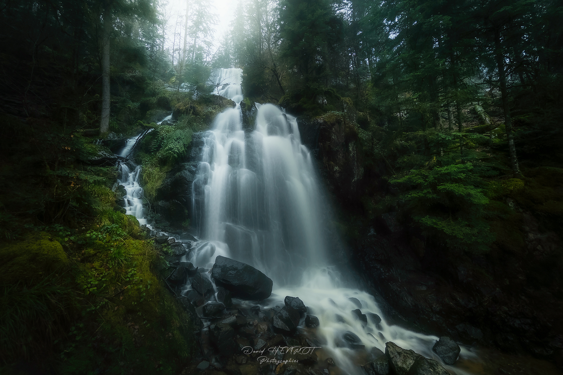 La Grande Cascade de Tendon, Vosges