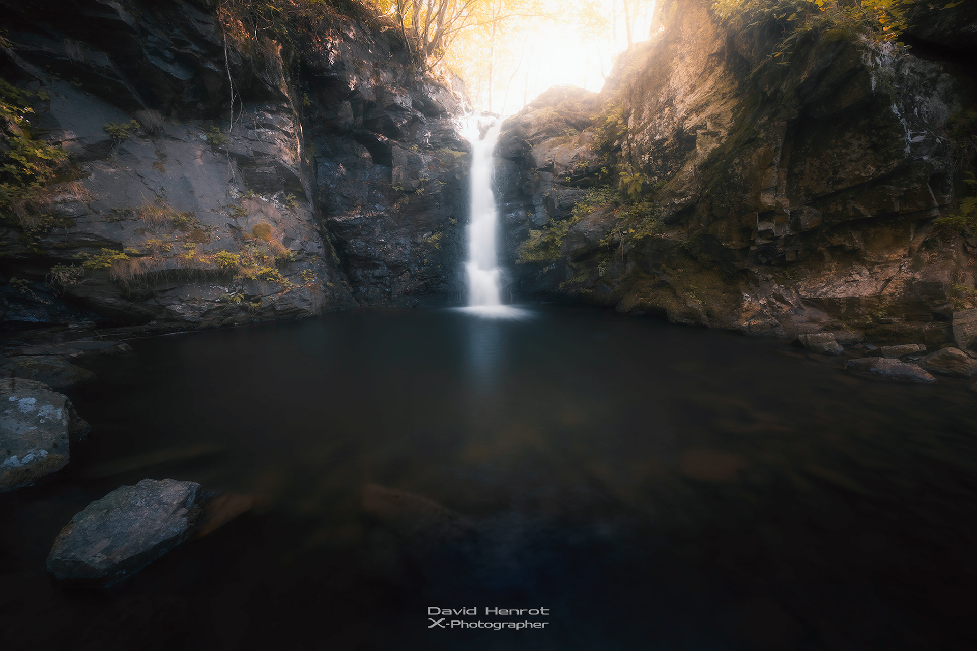 La Cascade de Lacessat, Prades-d'Aubrac, Aveyron