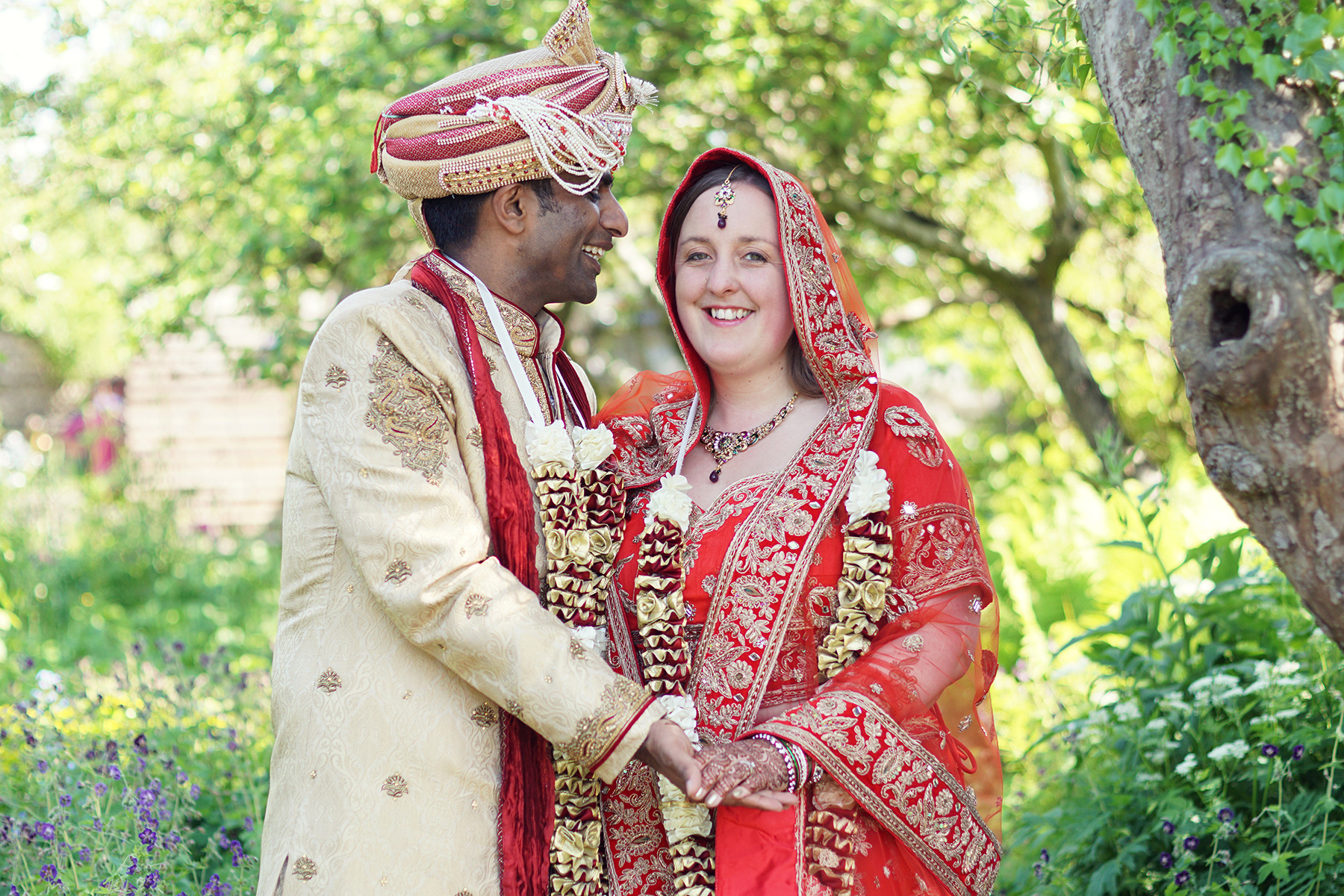 mells walled garden frome wedding photography