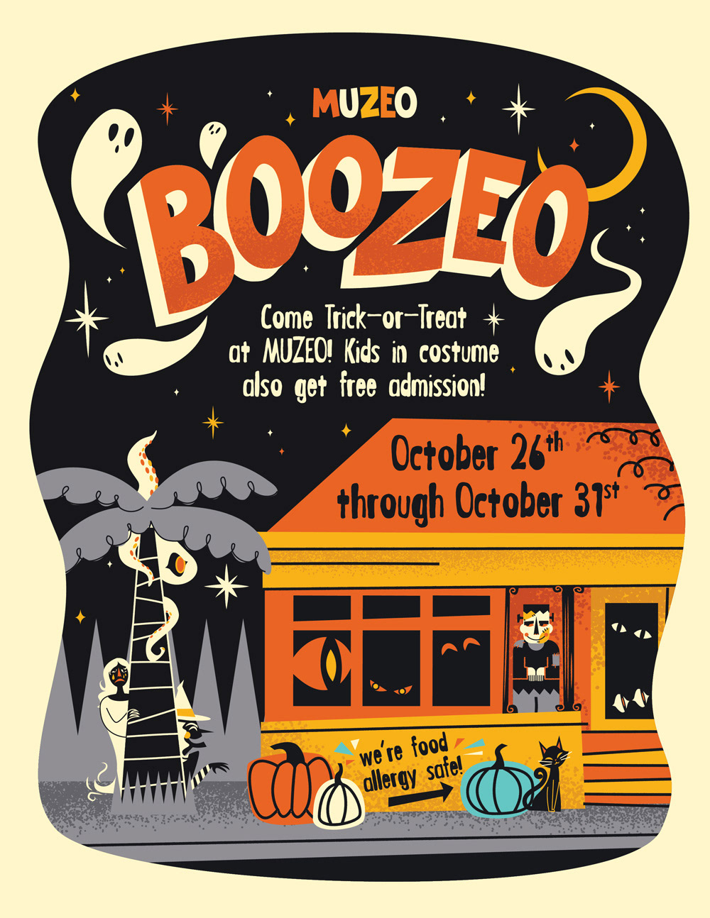 MUZEO Main Event Posters– "BOO-ZEO"