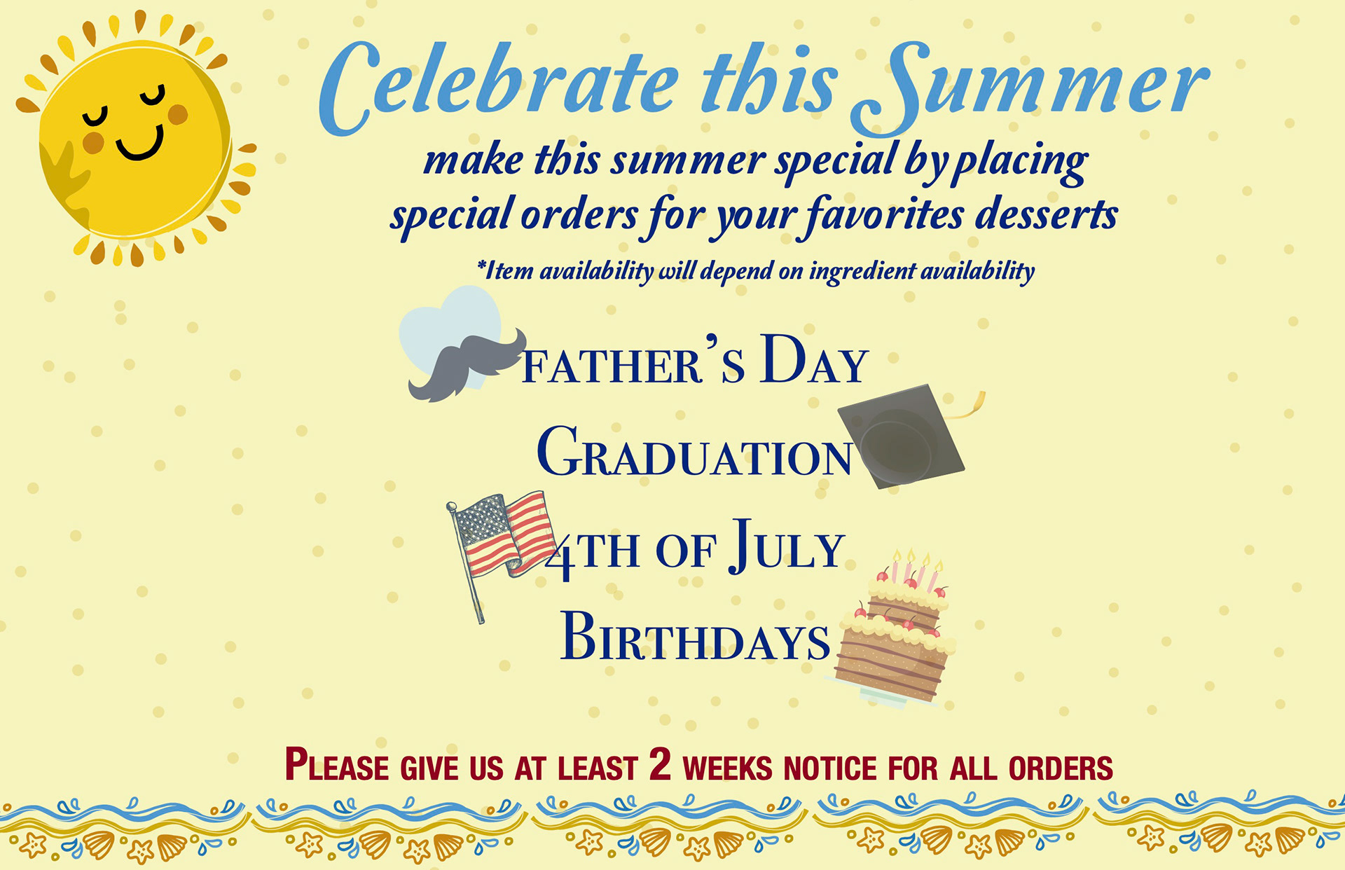 Summer Celebrations