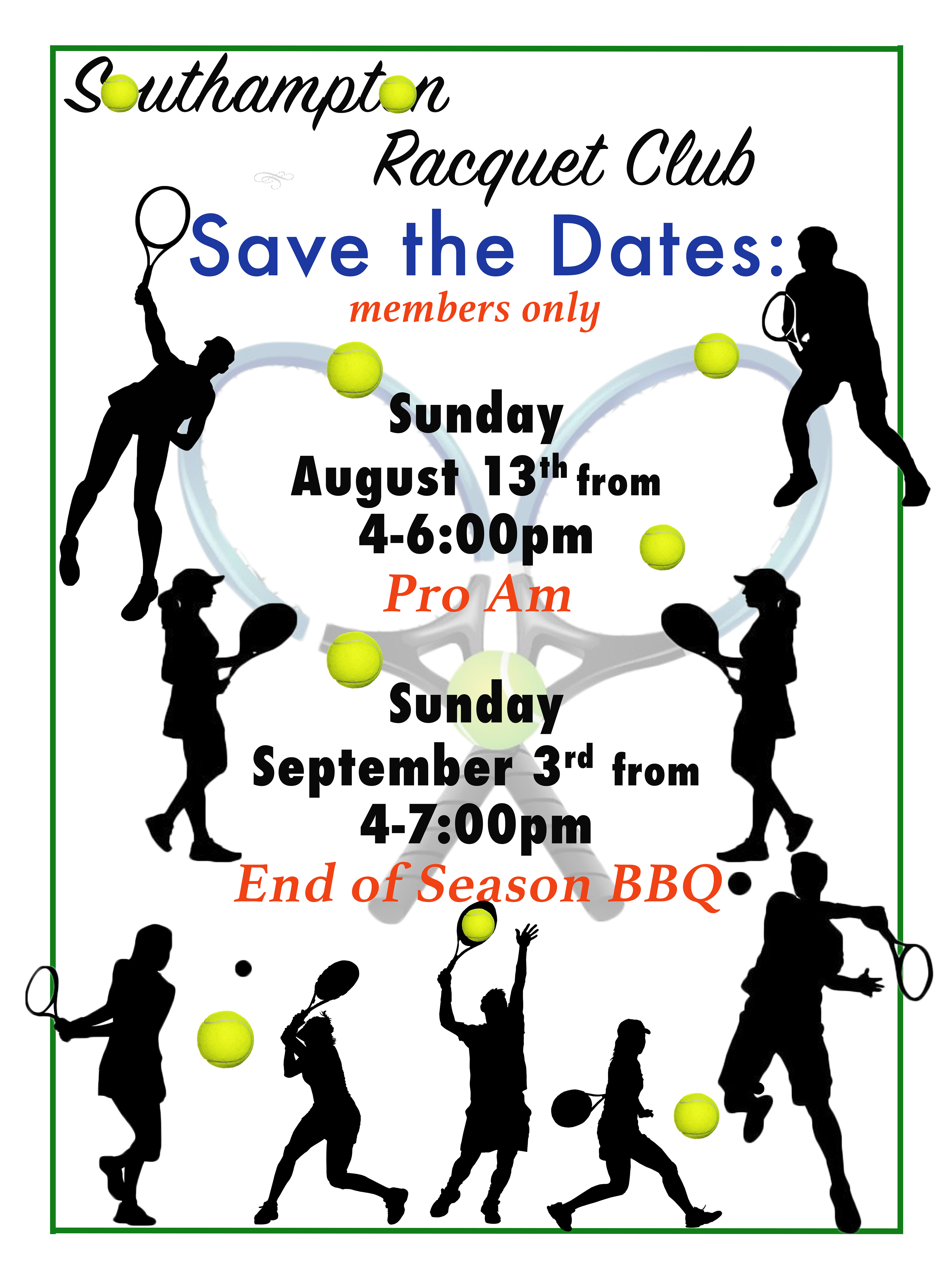 2018 Event Flyer