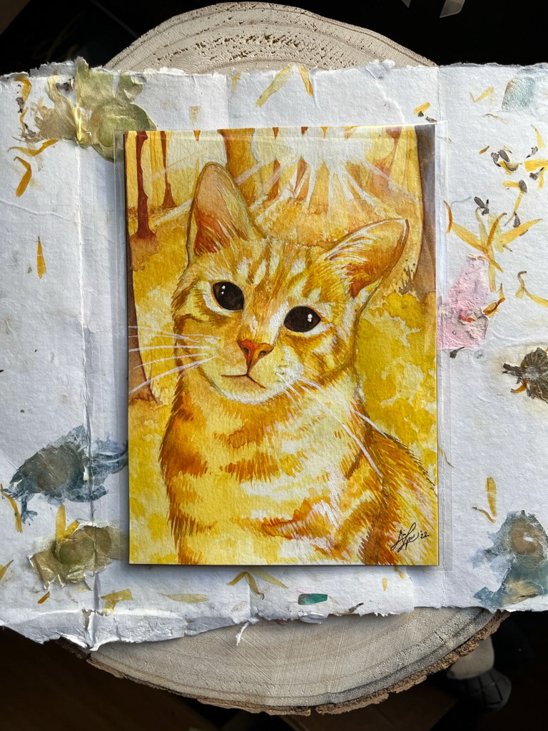 4"x6" Watercolor