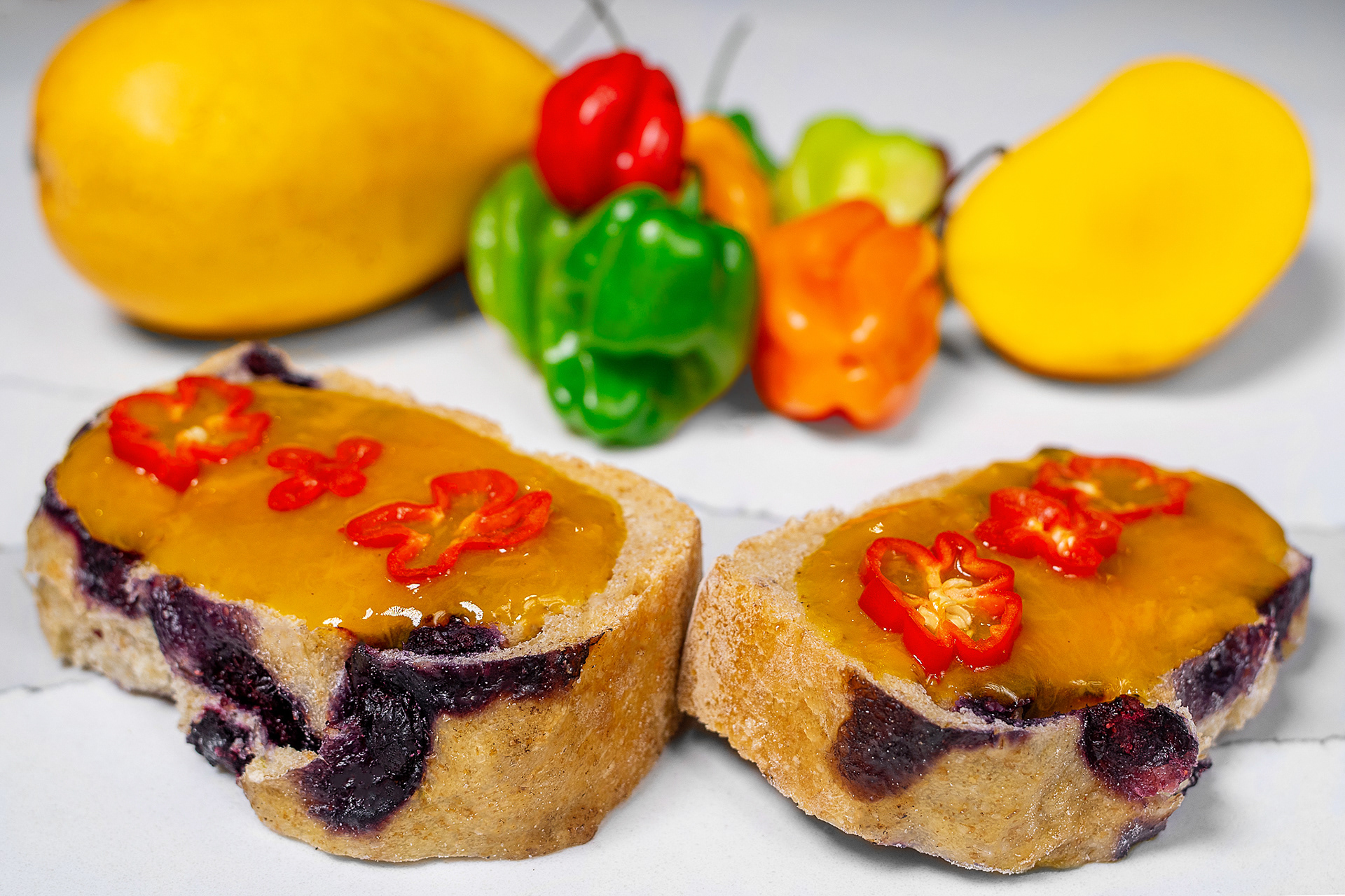 Mermelada mango habanero