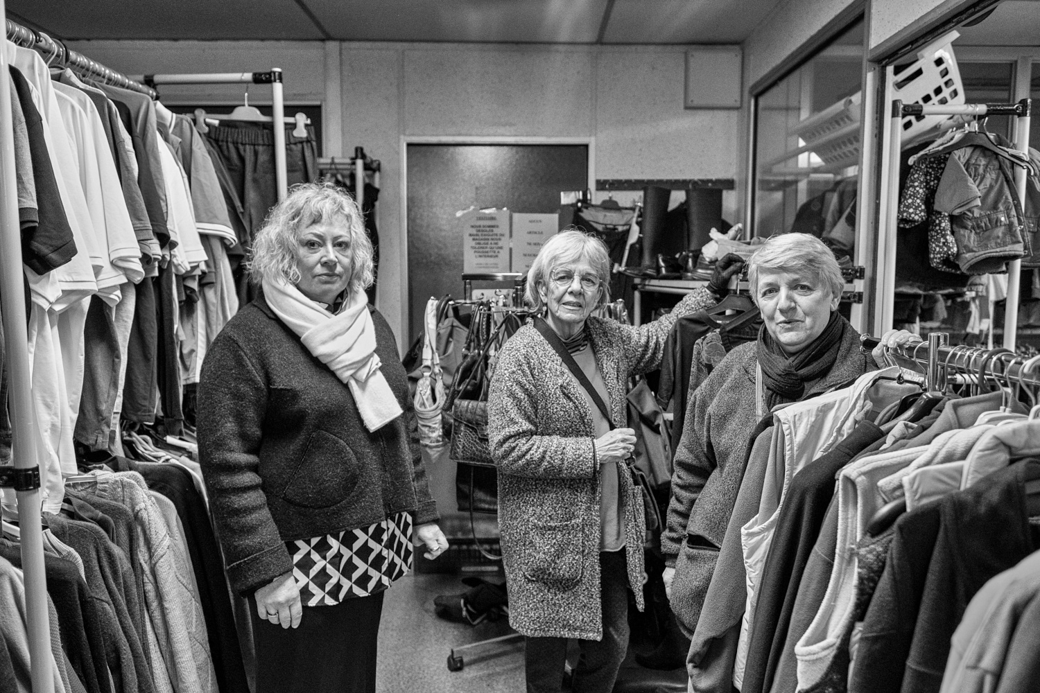 Bénévoles du Secours Populaire de Quimper