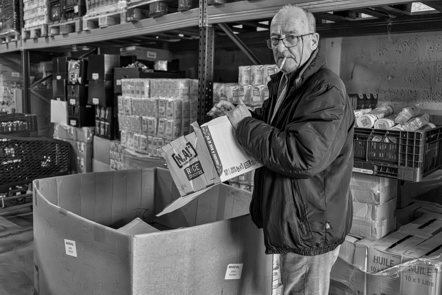 Bénévoles du Secours Populaire de Quimper
