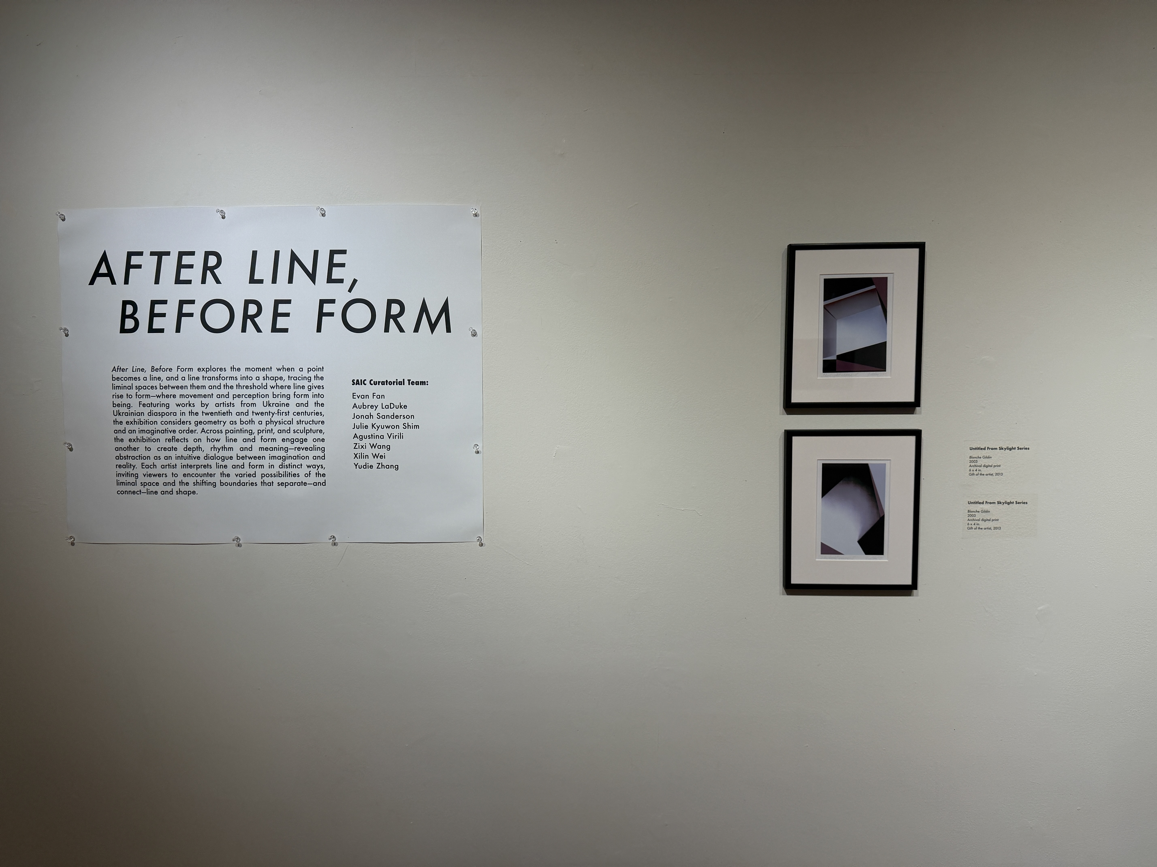 Exhibition View