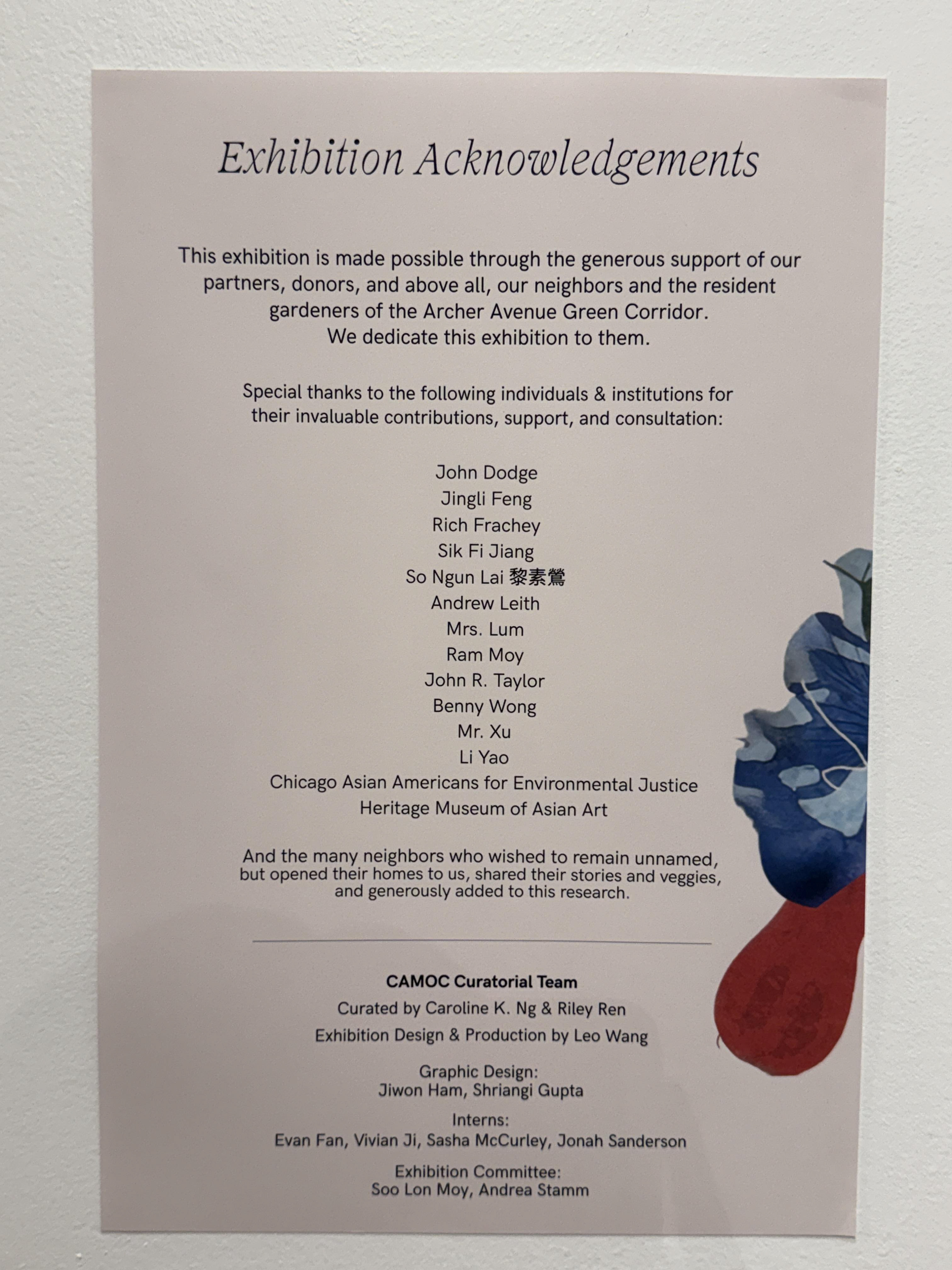 Acknowledgements