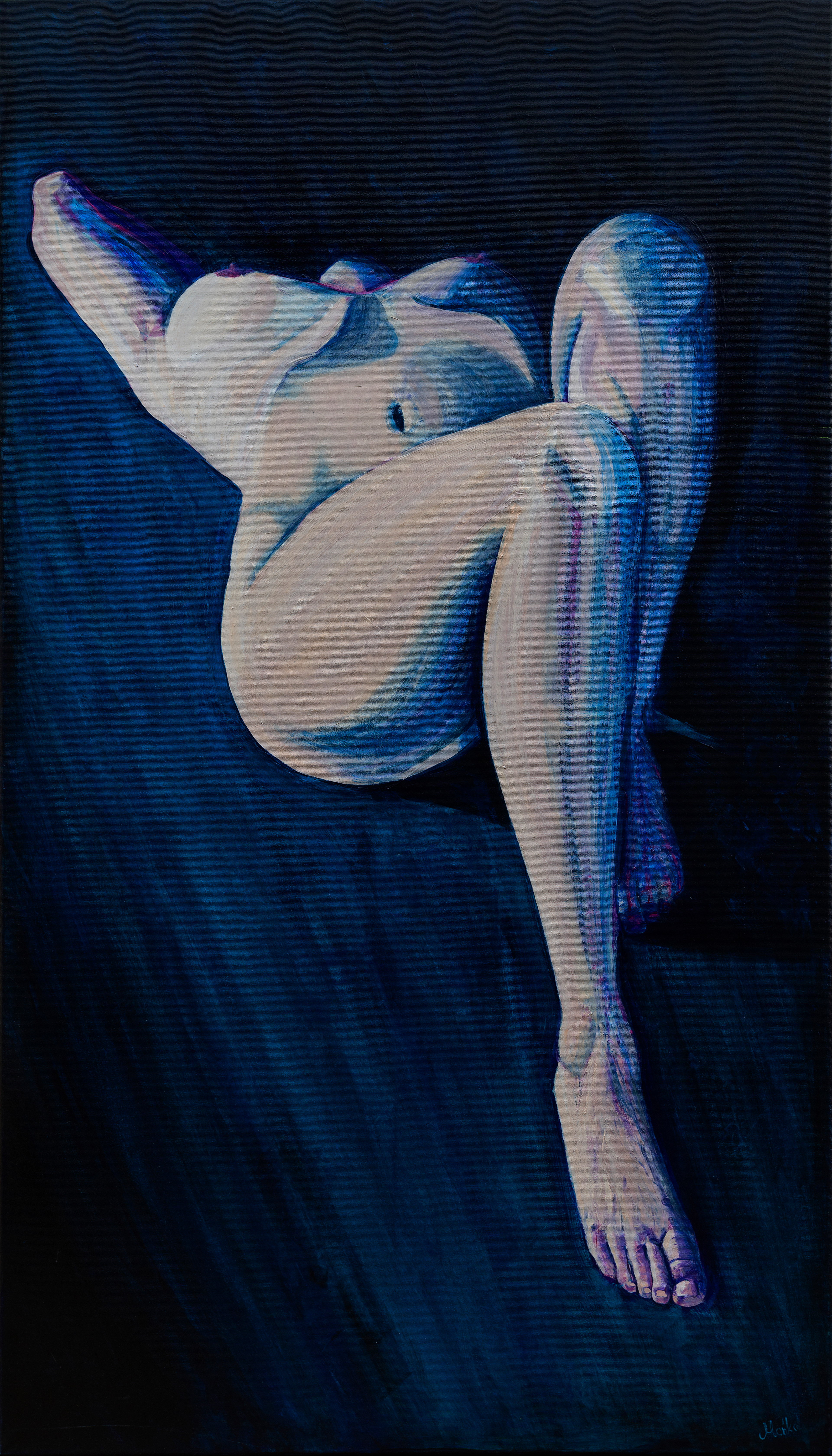 MOJE TU I TERAZ/ MINE HERE AND NOW // 80 x 140 cm 2019 AVAILABLE