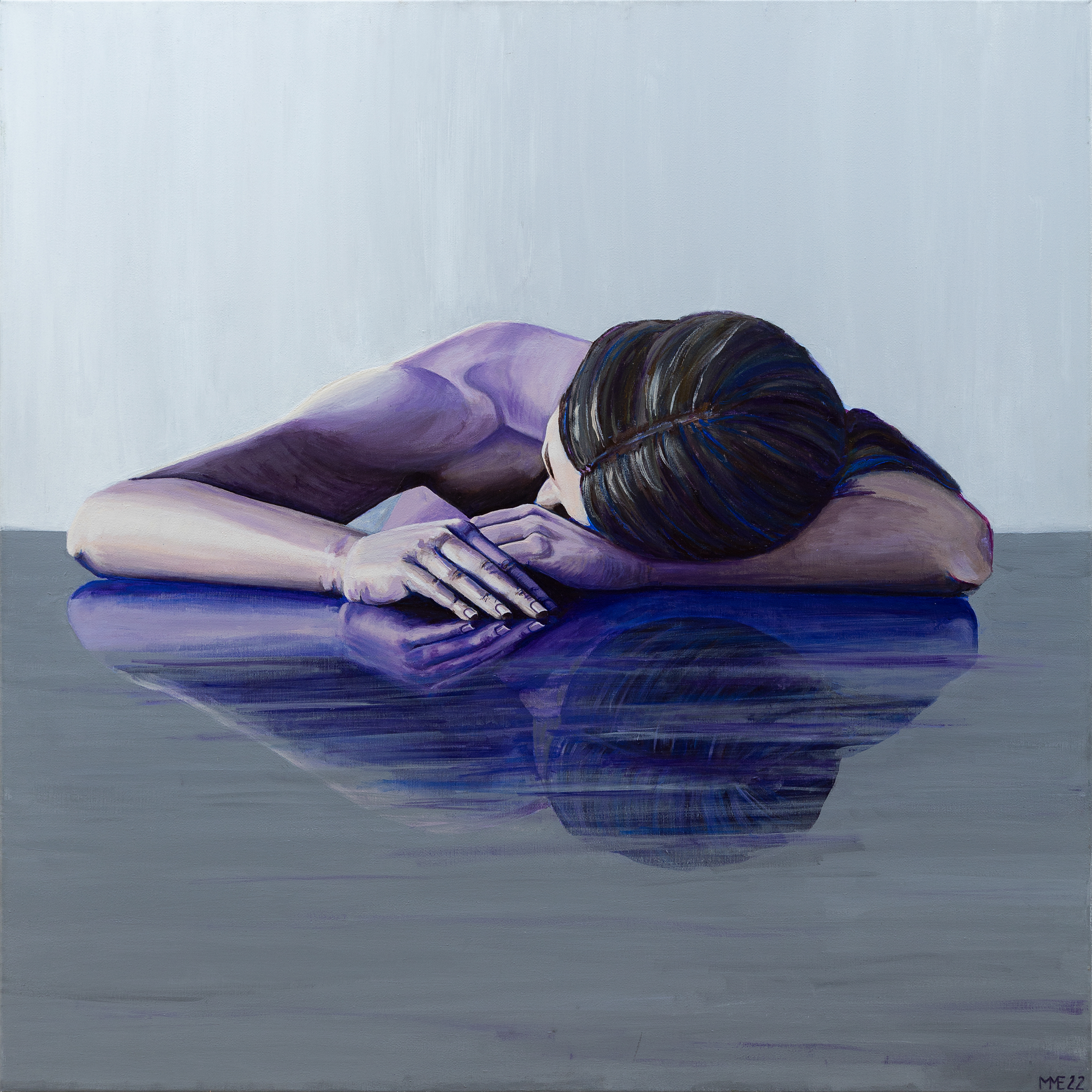 WE MNIE, POZA MNĄ/IN ME,/OUTSIDE OF ME // 90 x 90 cm 2022 AVAILABLE