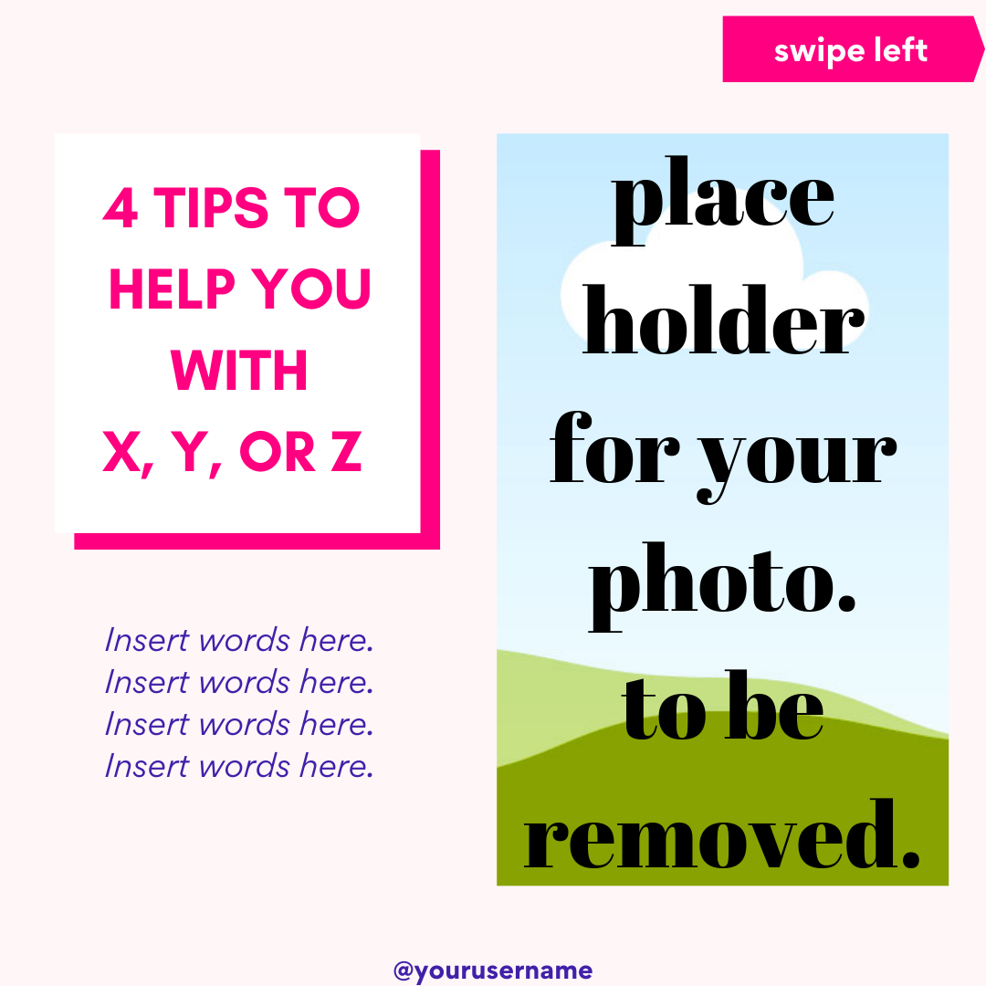 IG Education Post Template