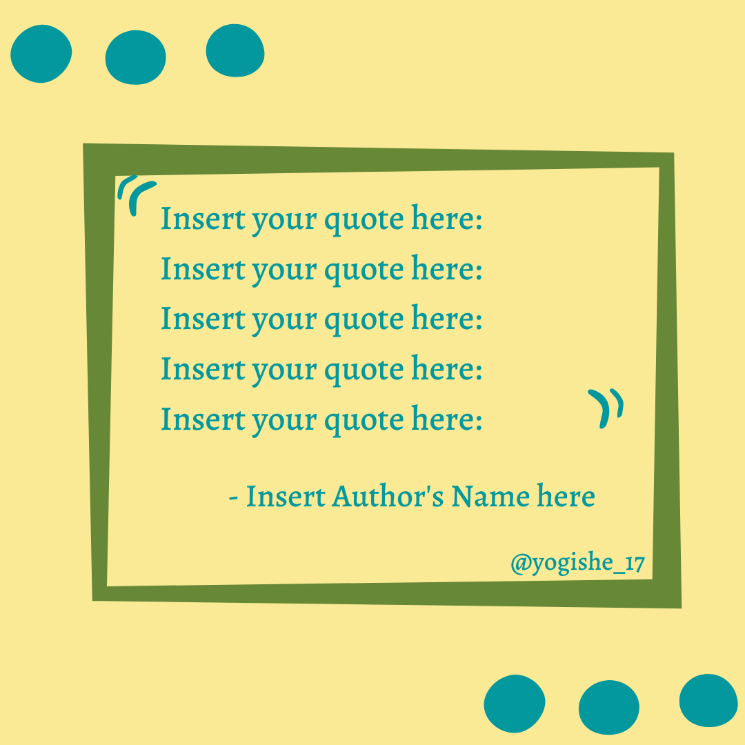 Quote Template