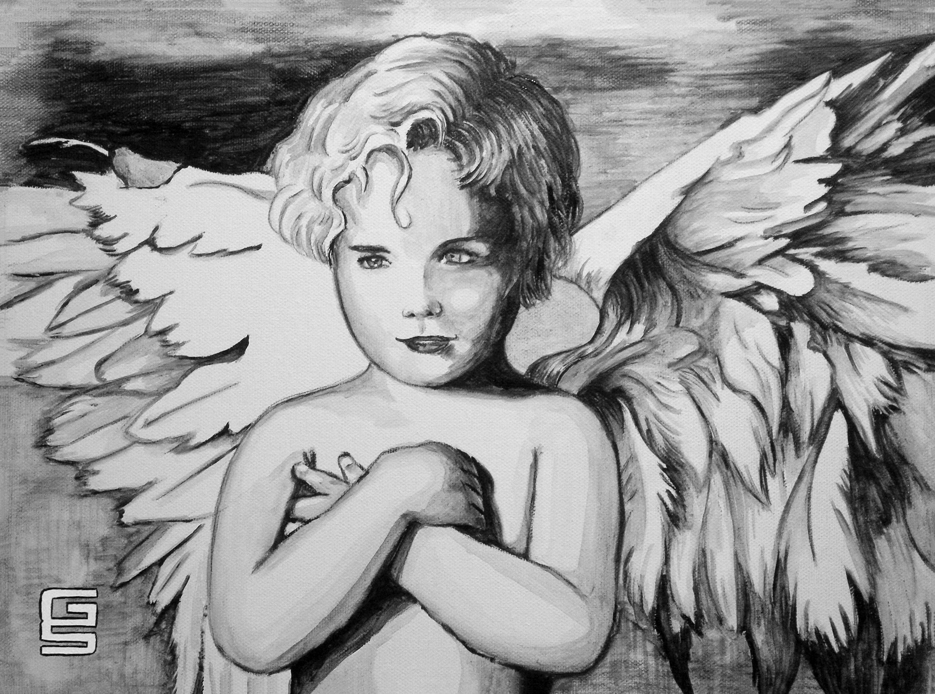 Sweet Angel (2016) | Acrilic on Canvas 30x40