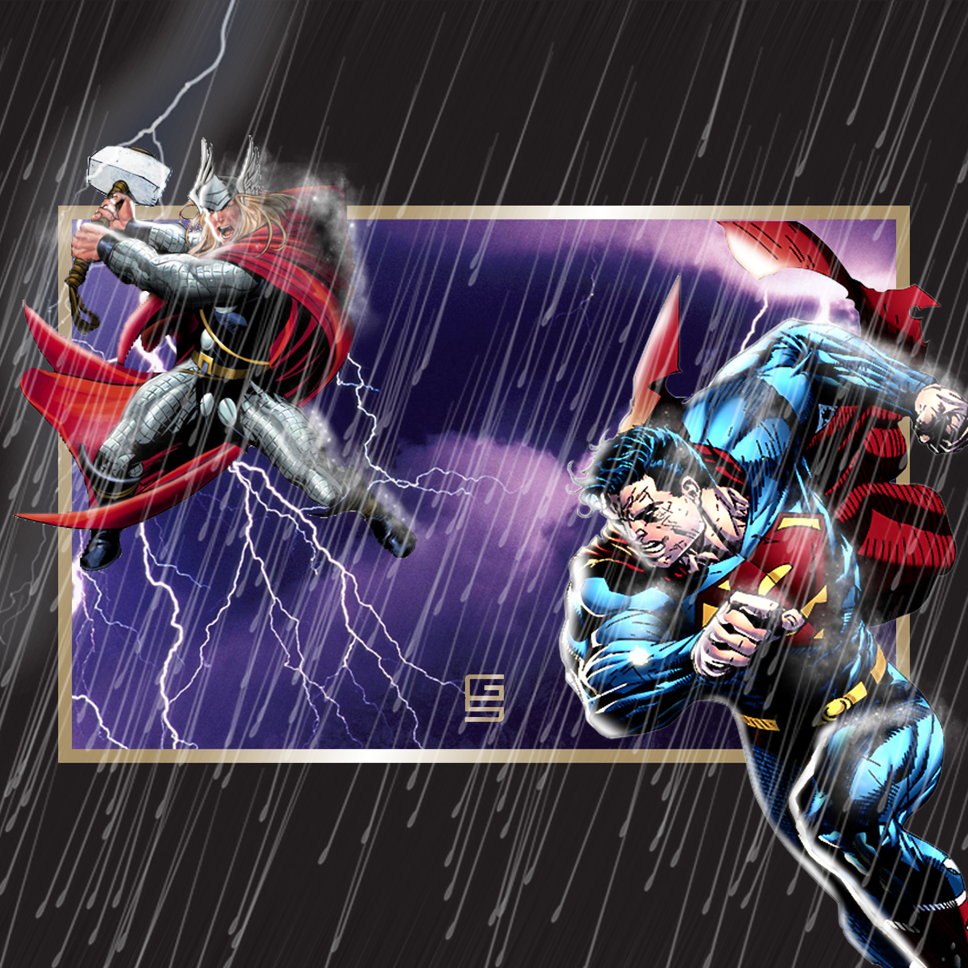 THOR VS SUPERMAN