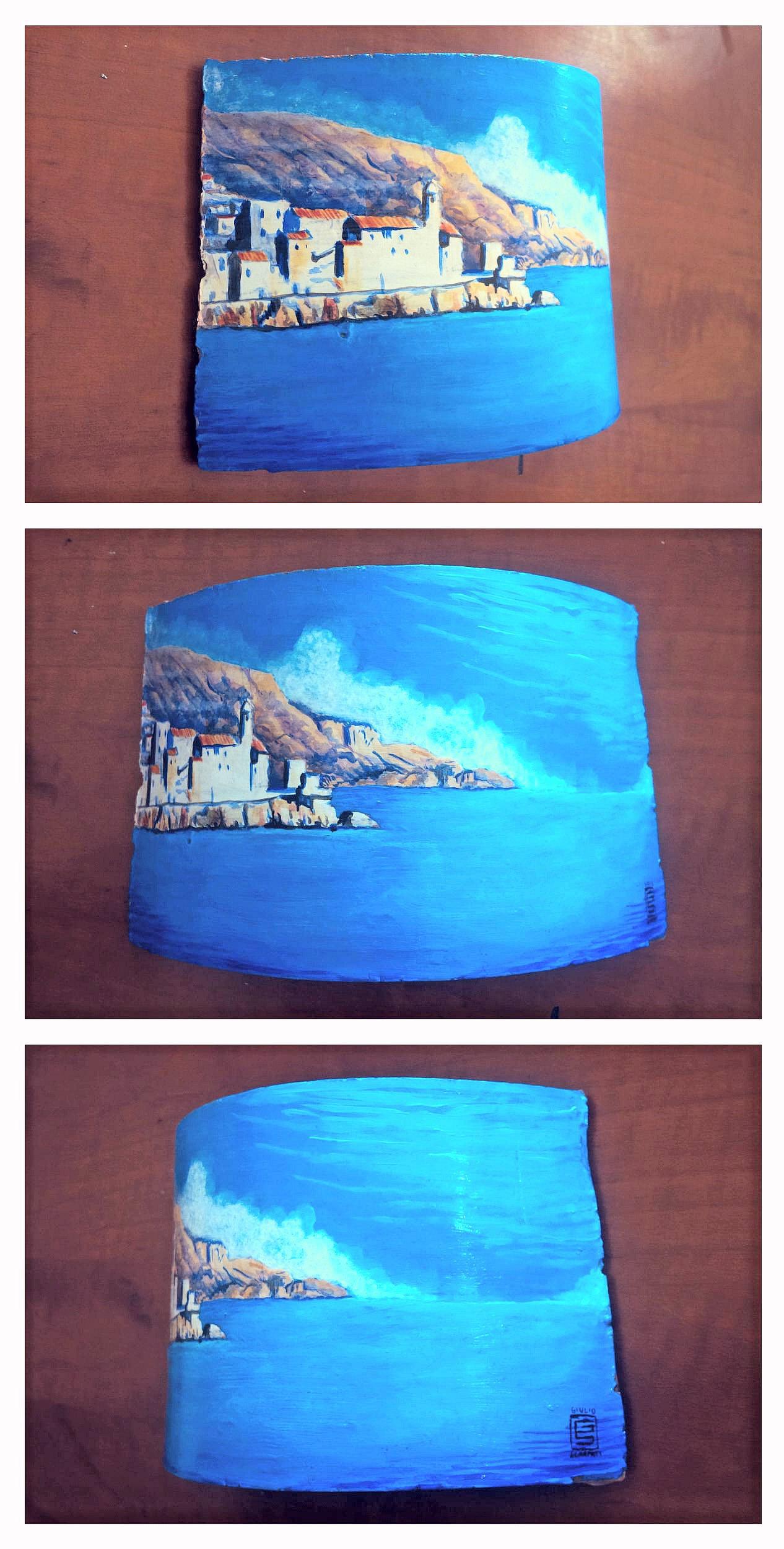 Amalfi Coast (2016) | Acrilic on Tile