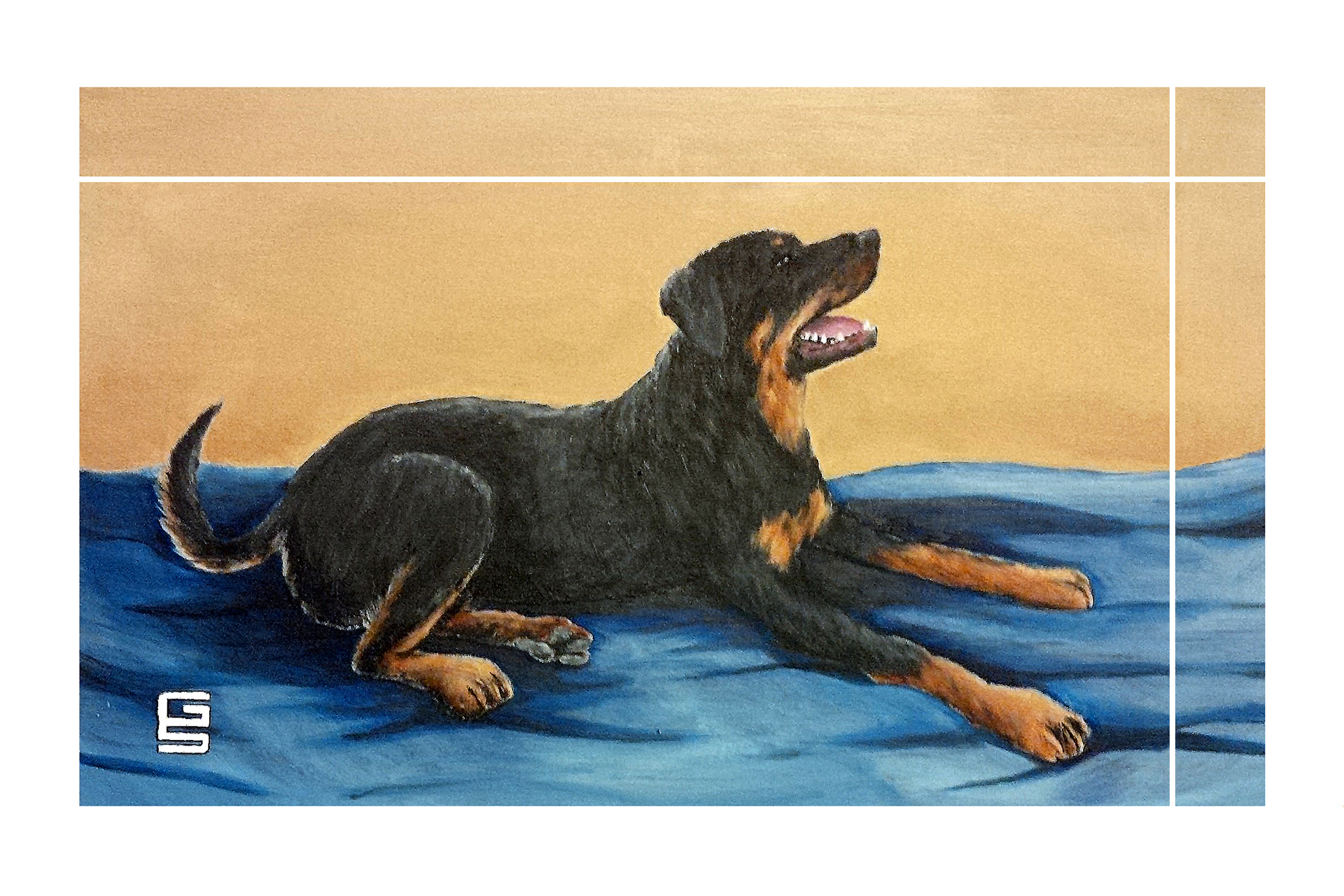 Ritratto di Obri (2015) | Acrilic on Canvas 40x60