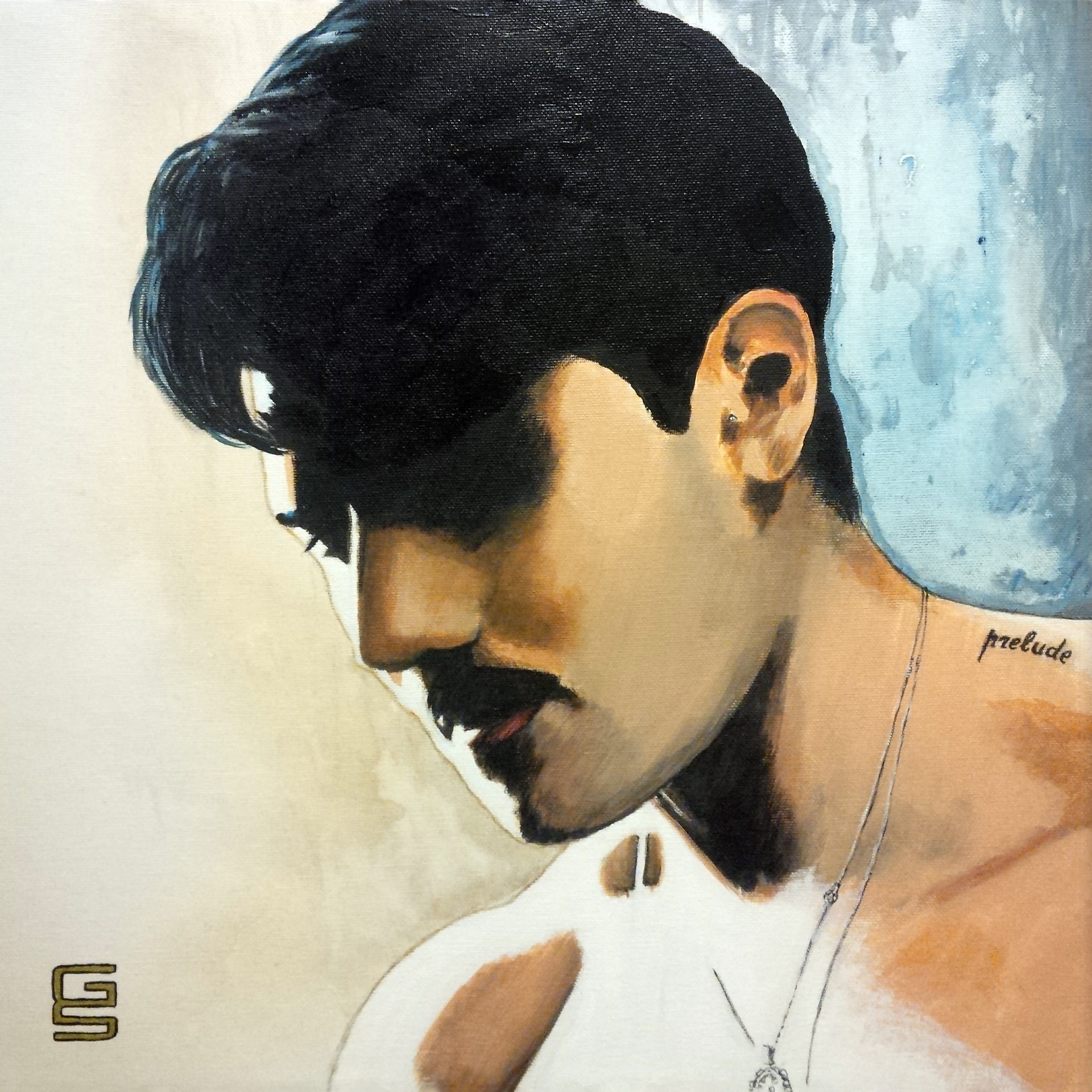 Self-Portrait (2015) | Acrilic on Canvas 40x40