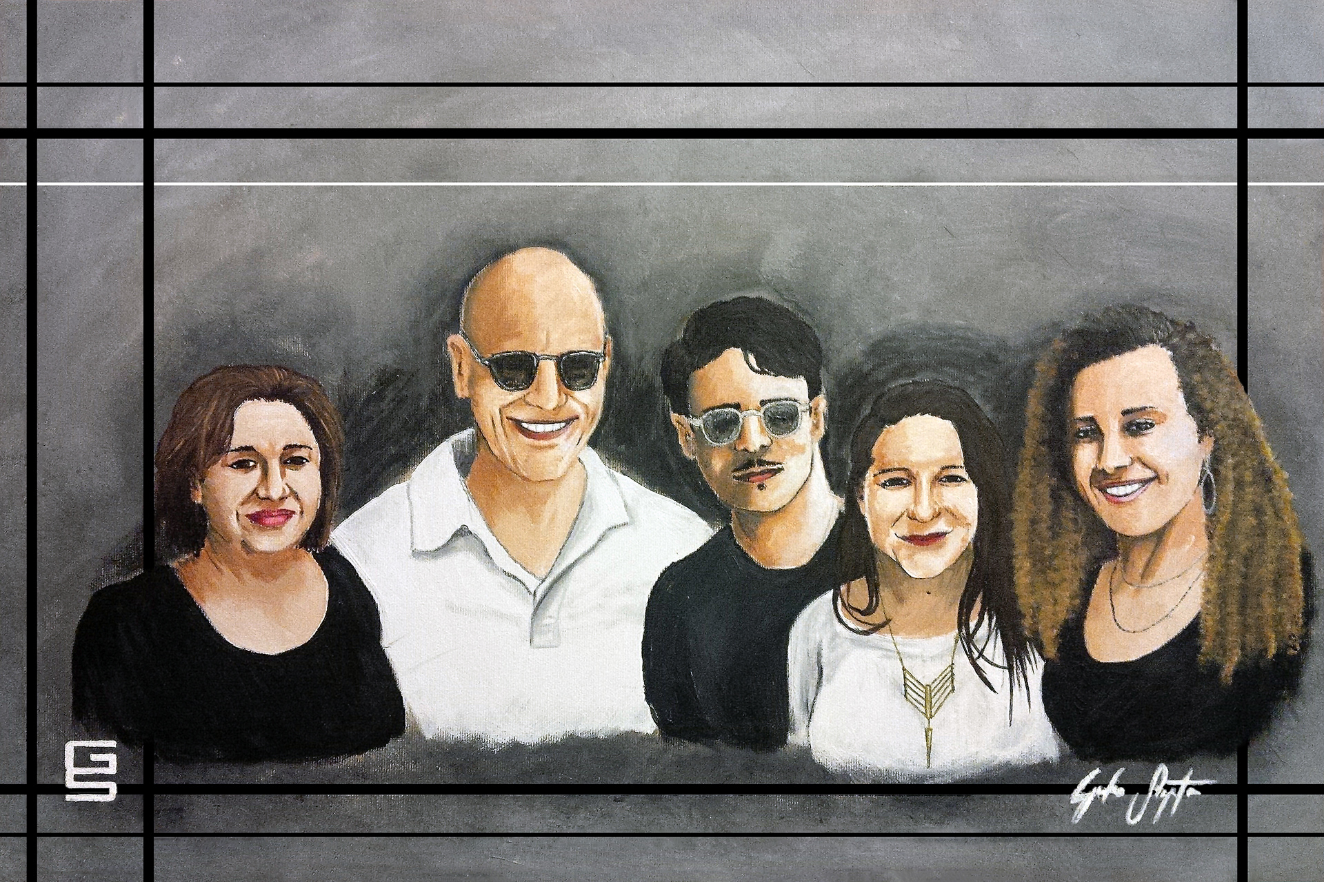 La Sagrada Familia (2015) | Acrilic on Canvas 40x60)