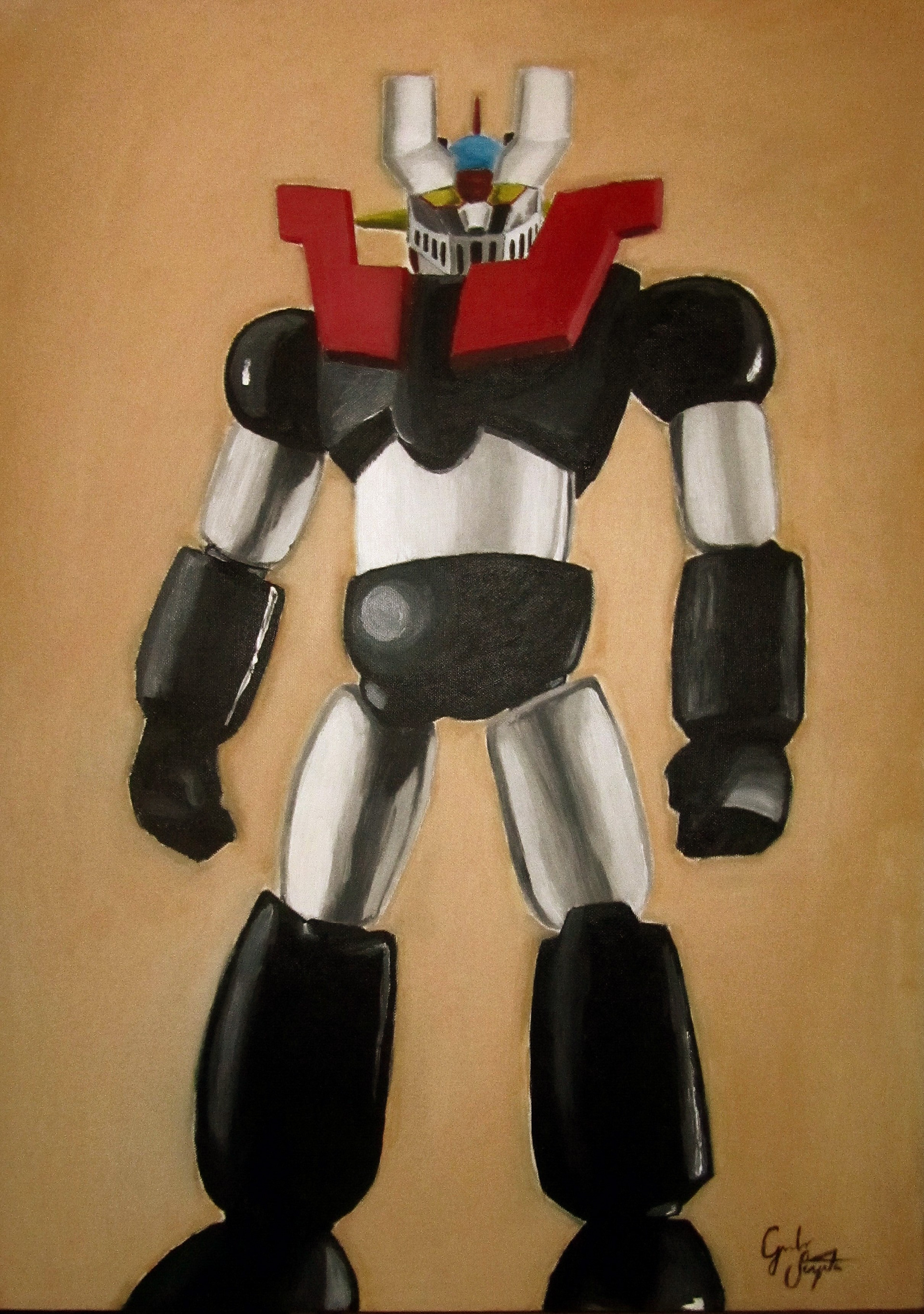 Mazinga (2012) | Acrilic and Oil on Canvas 50x70