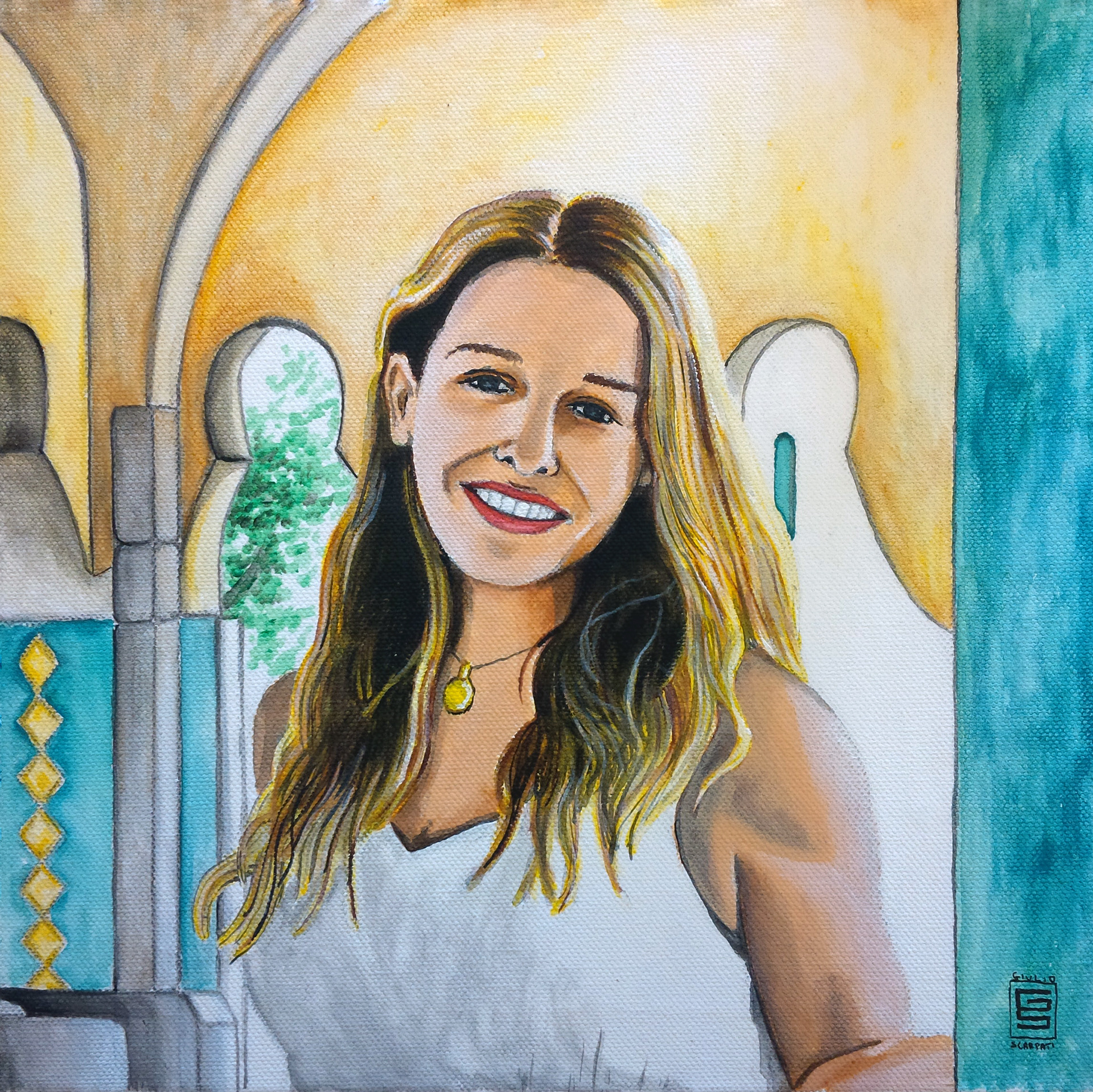 The Picture of Julianne (2016) | Acrilic on Canvas 30x30