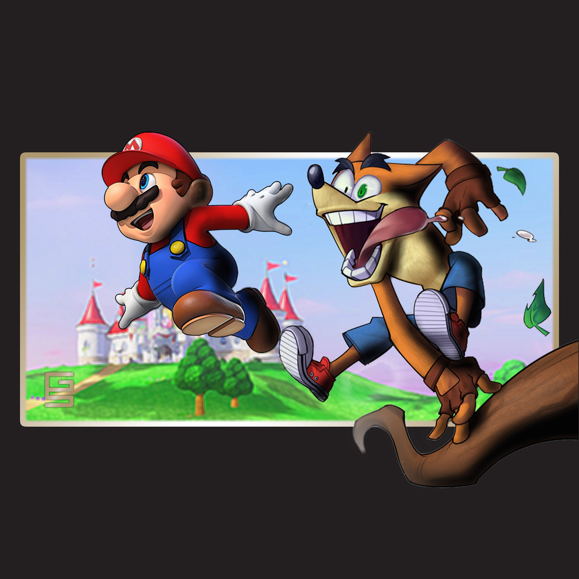 CRASH & MARIO