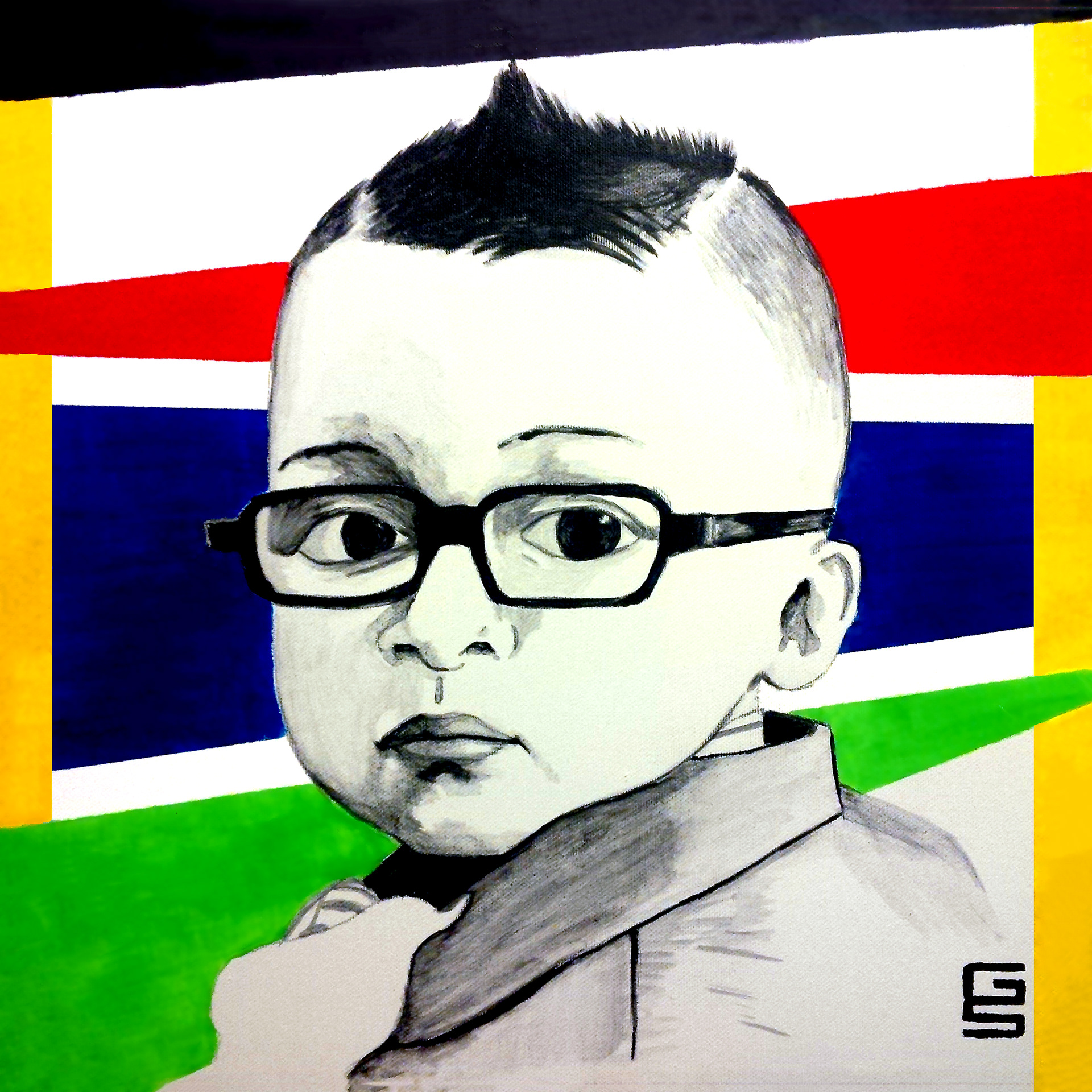 Picture of Lorenzo (2016) | Acrilic on Canvas 40x40