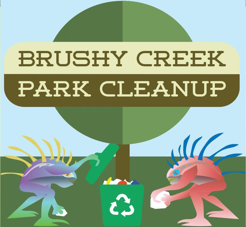 Pin Created for Fun Run Park Cleanup Volunteers
