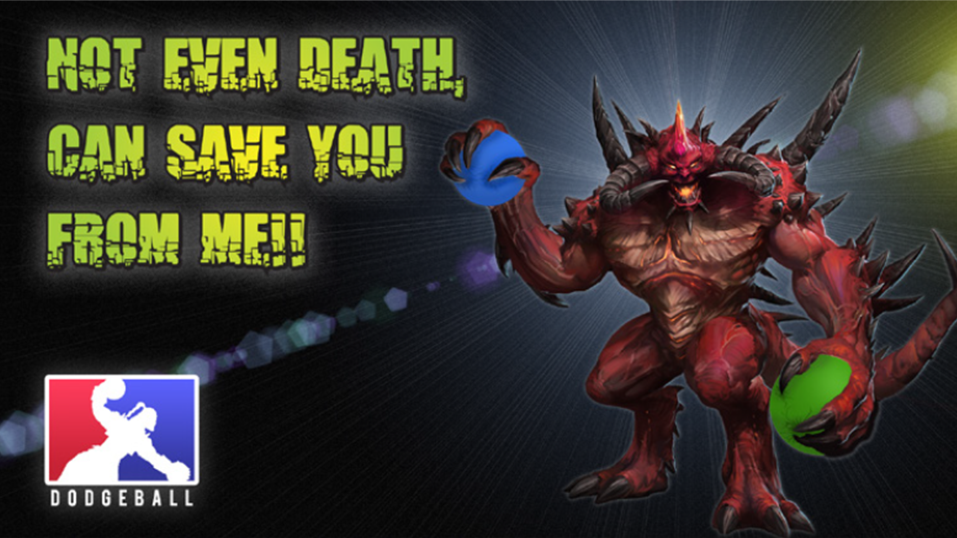 Promotional Art for Dodgeball Tournament