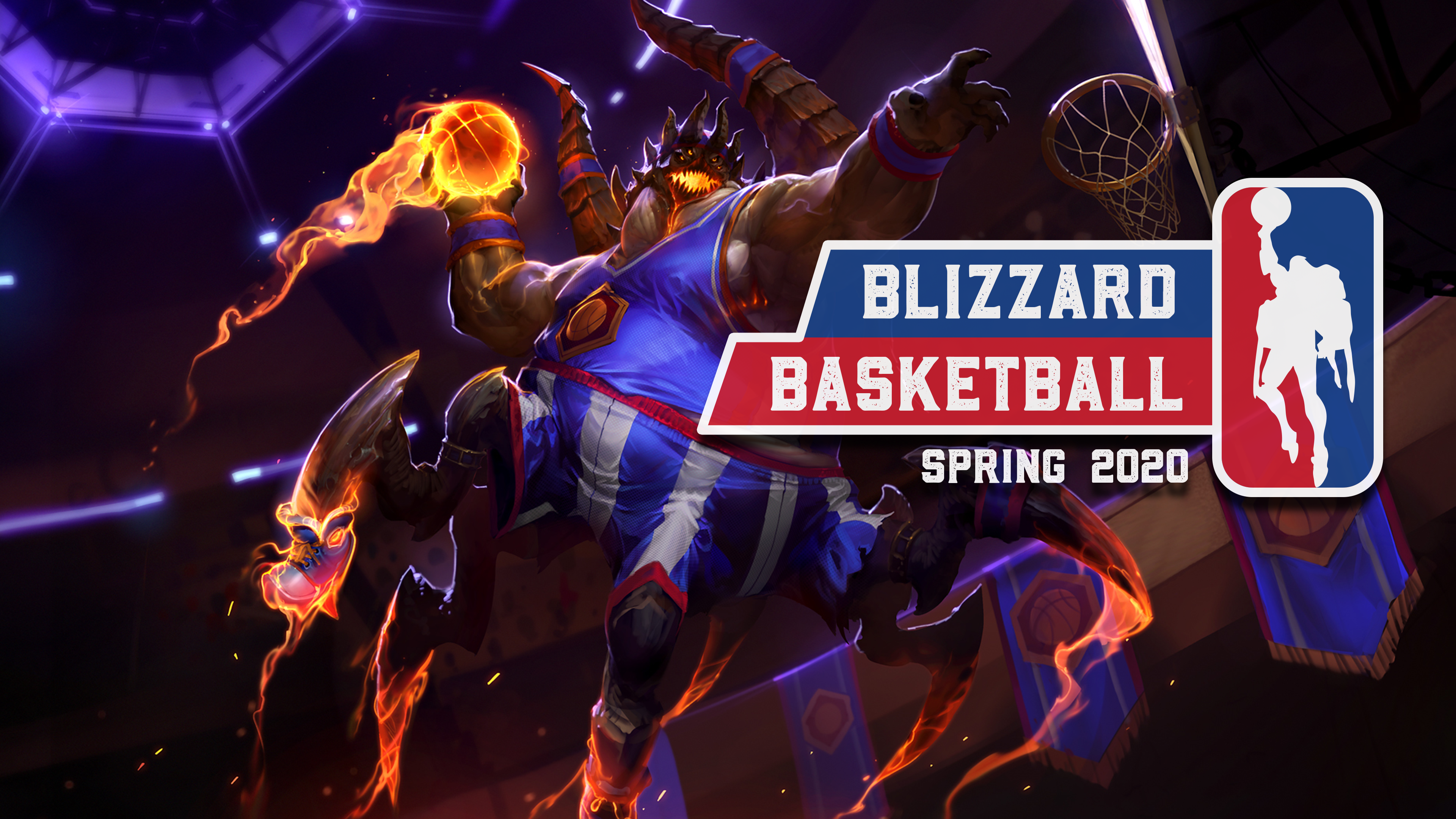 Promotional Art for Basketball Tournament