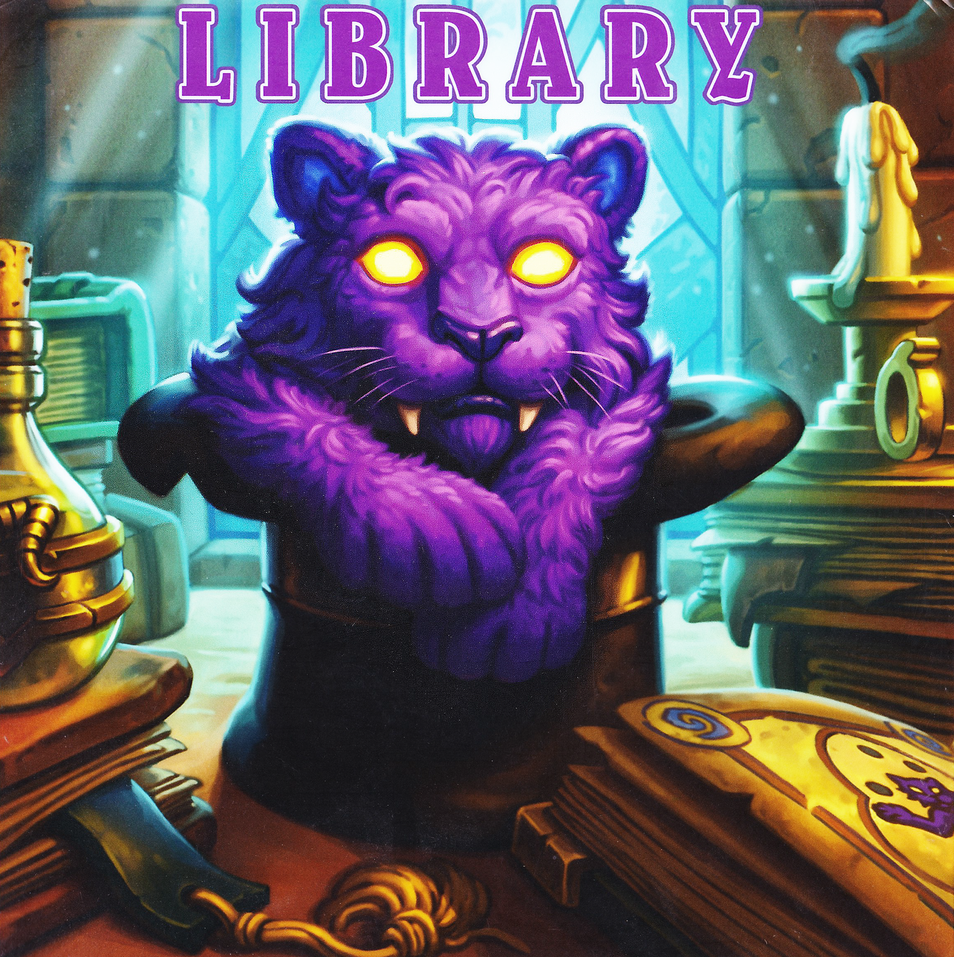 Library Door Sign