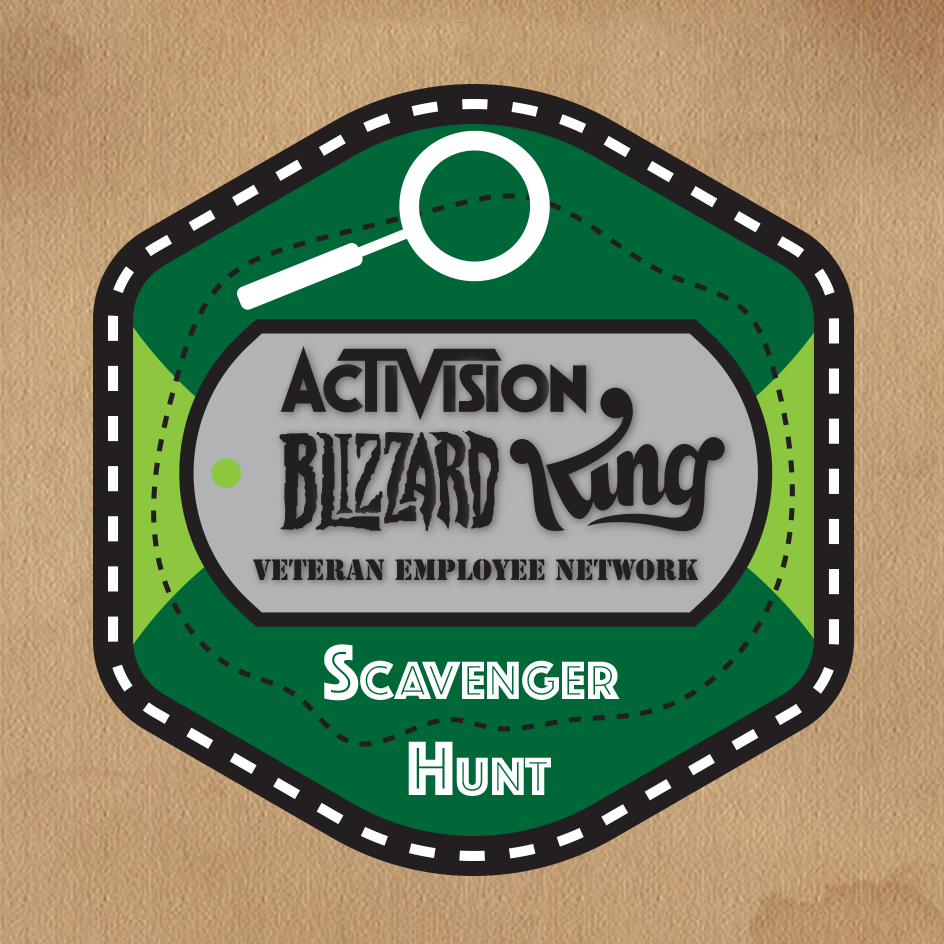 Logo Created for ABK Veterans Employee Network's Scavenger Hunt