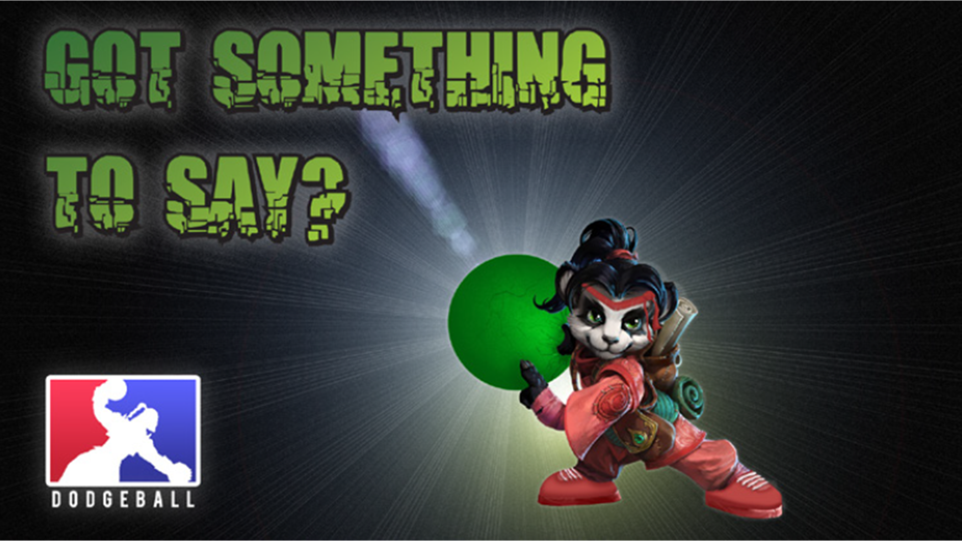 Promotional Art for Dodgeball Tournament