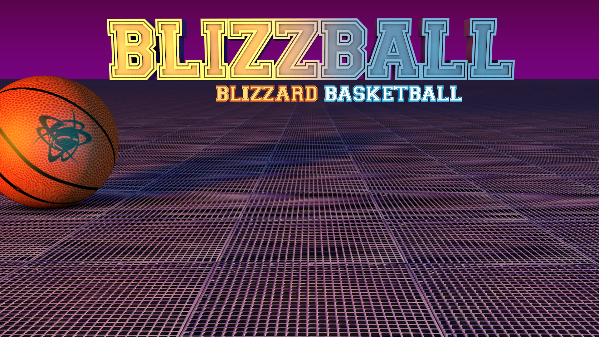 Promotional Art for Basketball Tournament