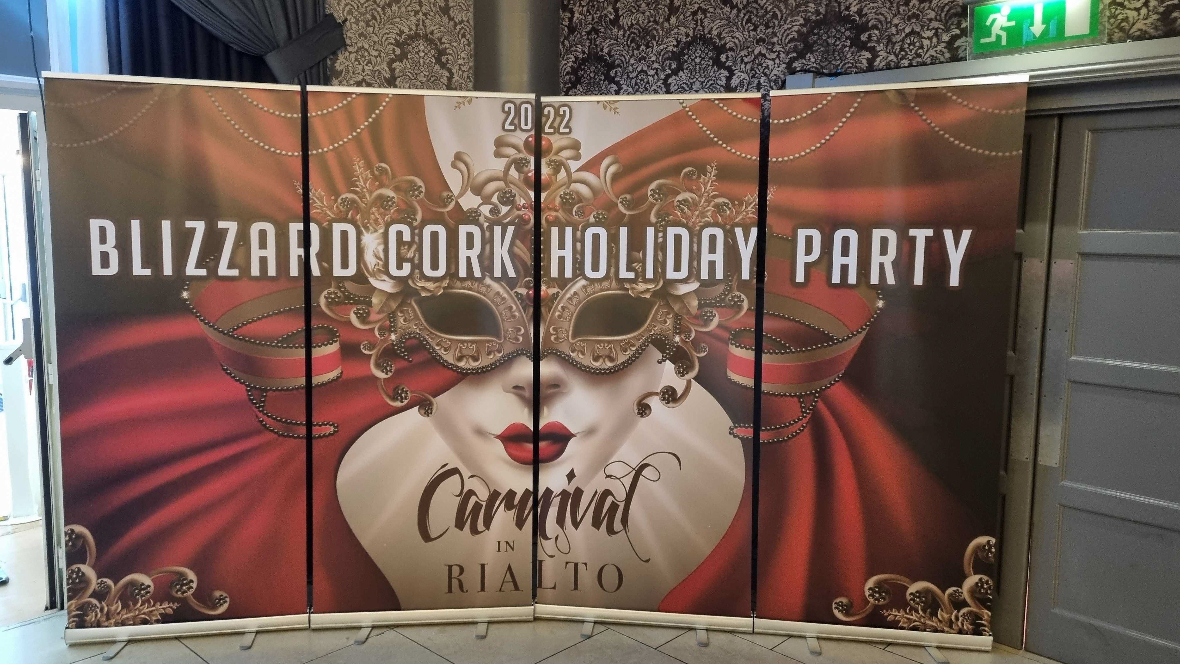Artwork Created for Blizzard’s Cork Office Holiday Party 2022