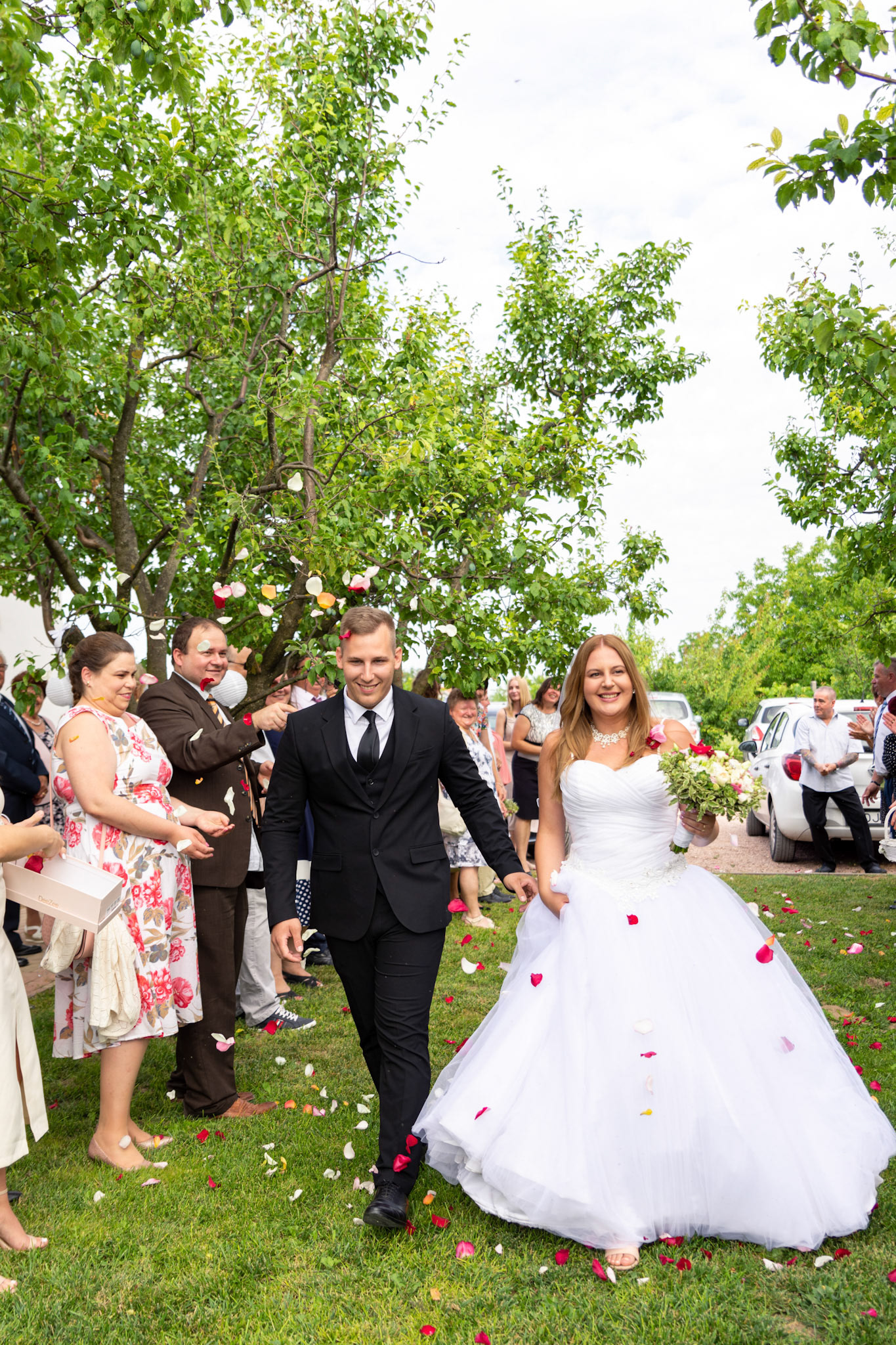 Noémi és Norbi bevonulás