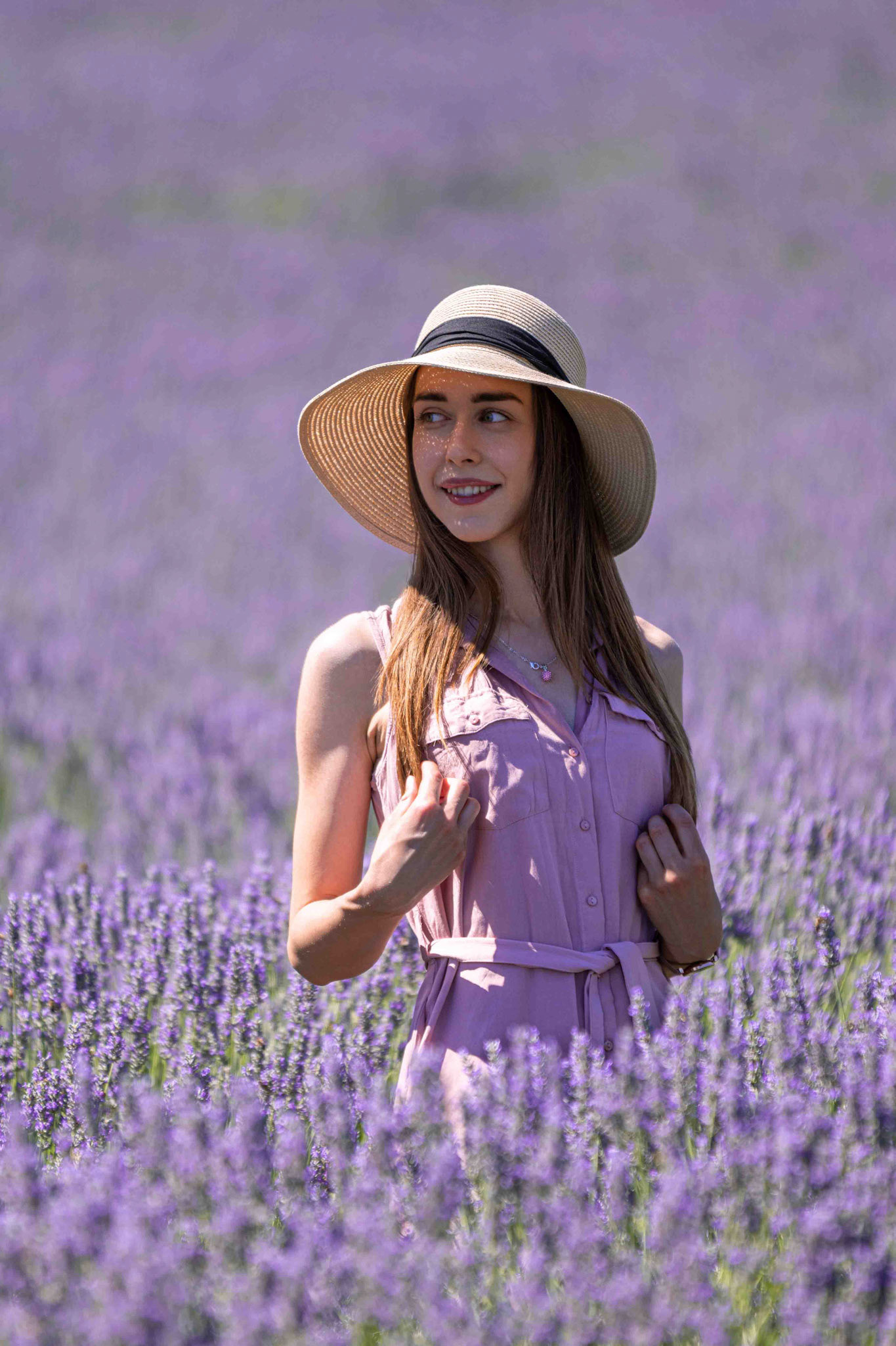 Rékával a levendulásban