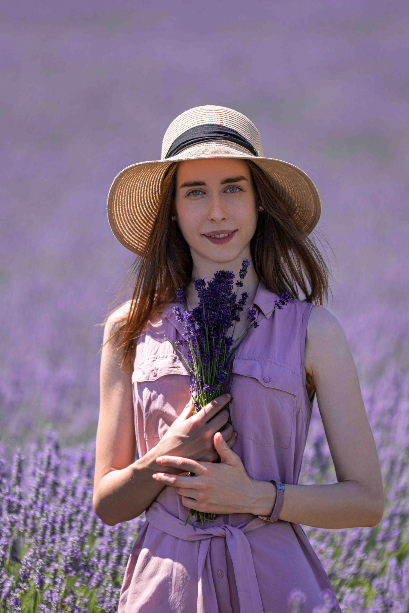 Rékával a levendulásban