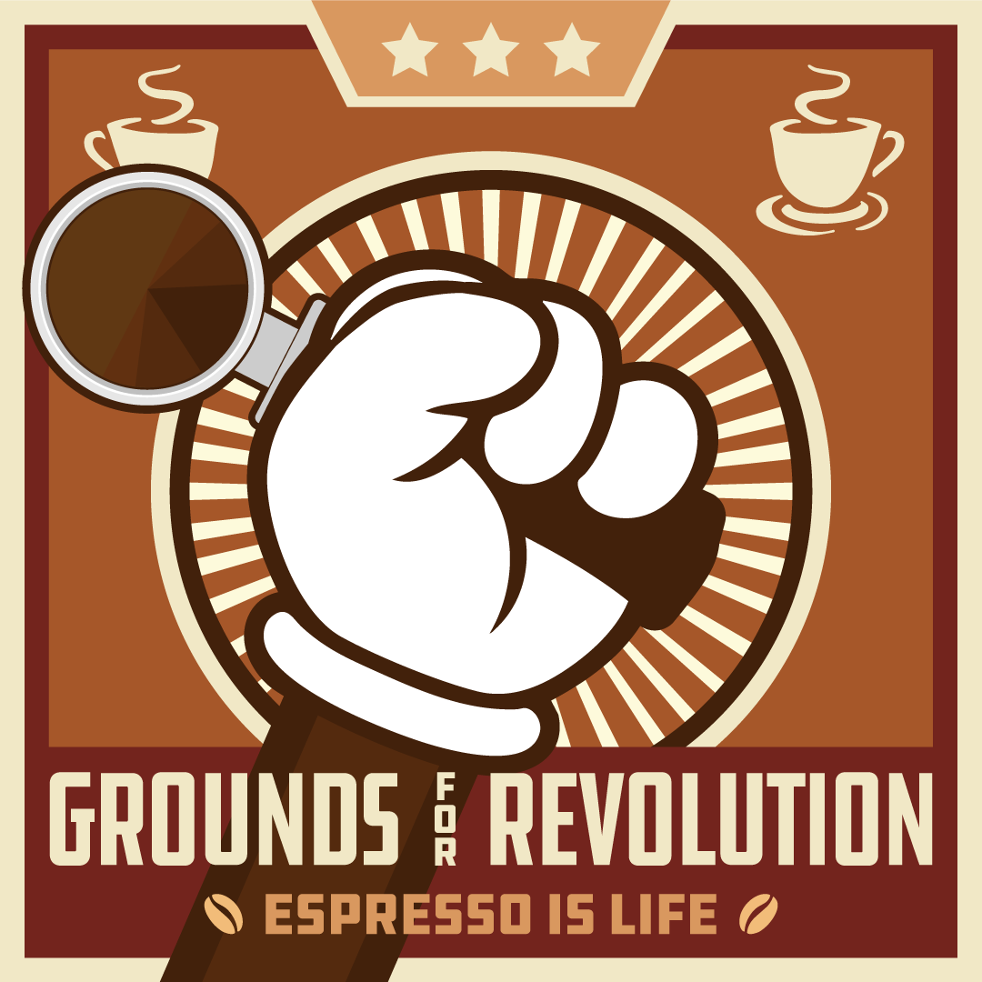 fun food illustration of coffee espresso
