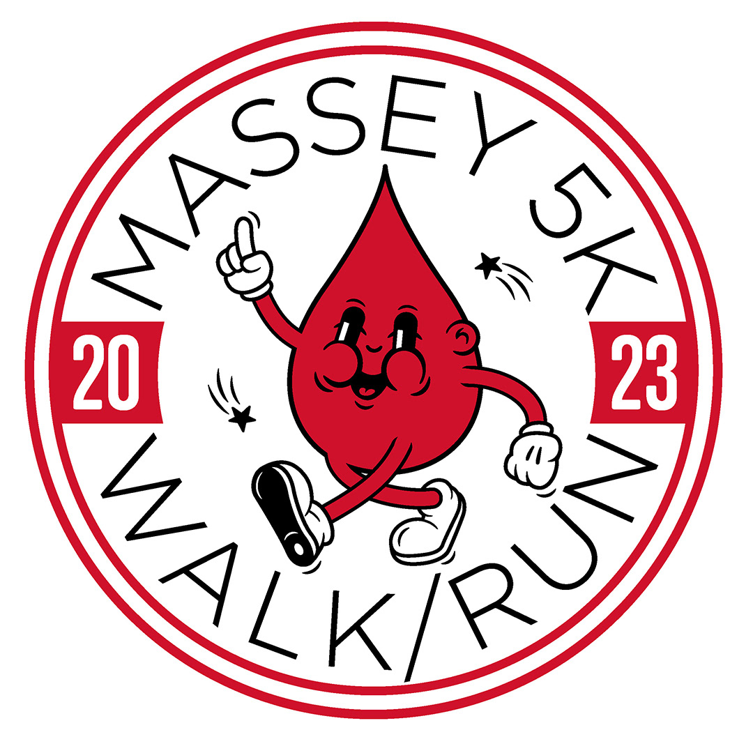 Illustrated blood character for The Leukemia & Lymphoma Society
