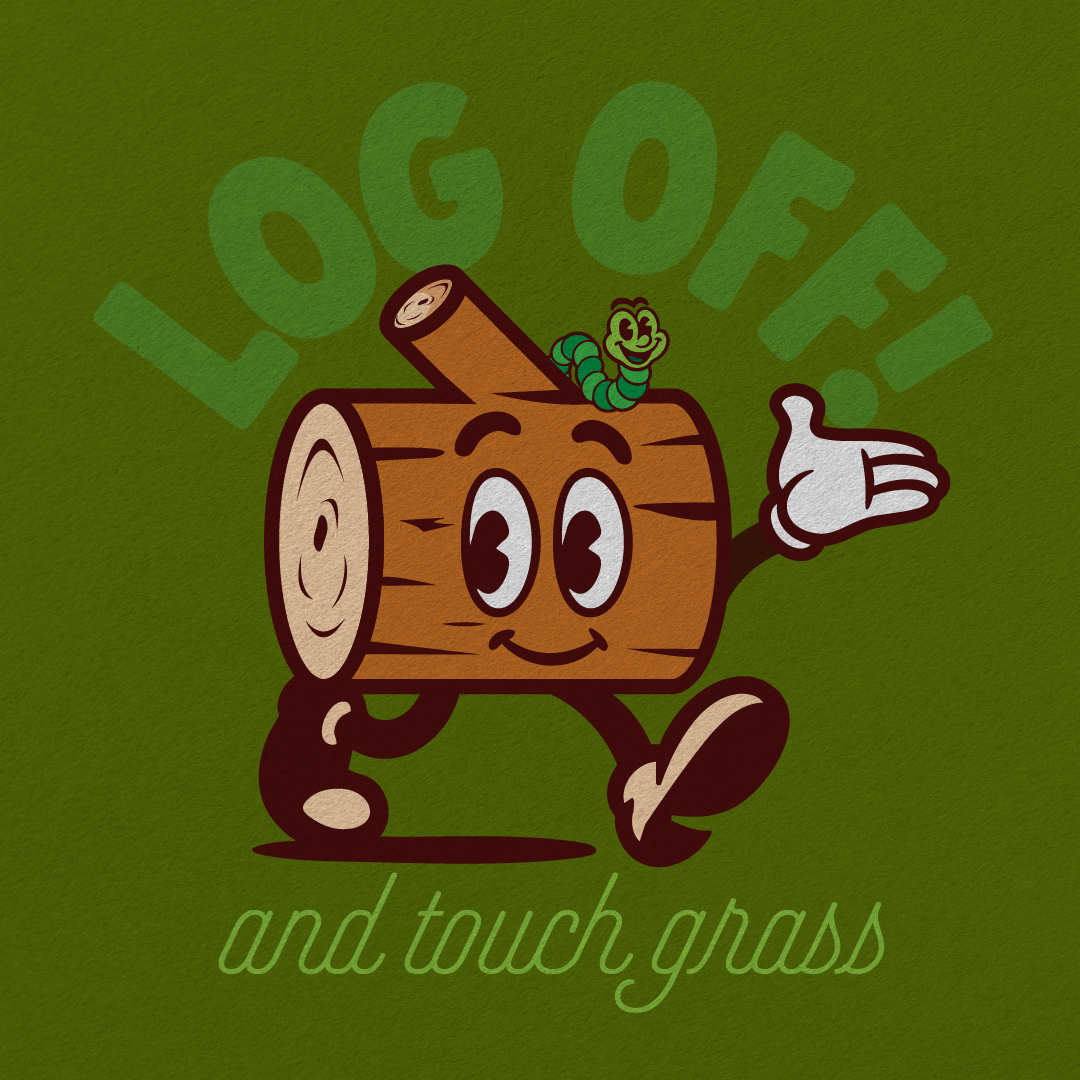 fun cartoon character illustration about technology