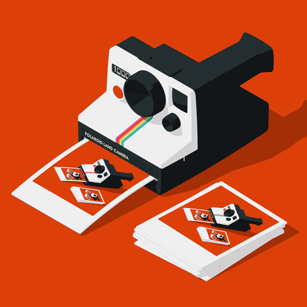 editorial illustration about photo reproduction