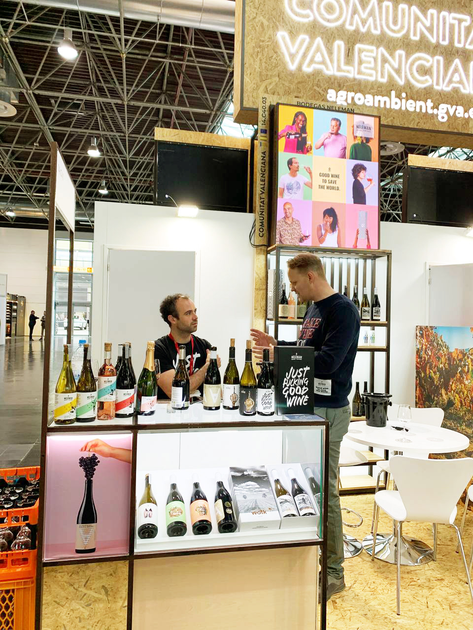 Visuals at Prowein in Düsseldorf