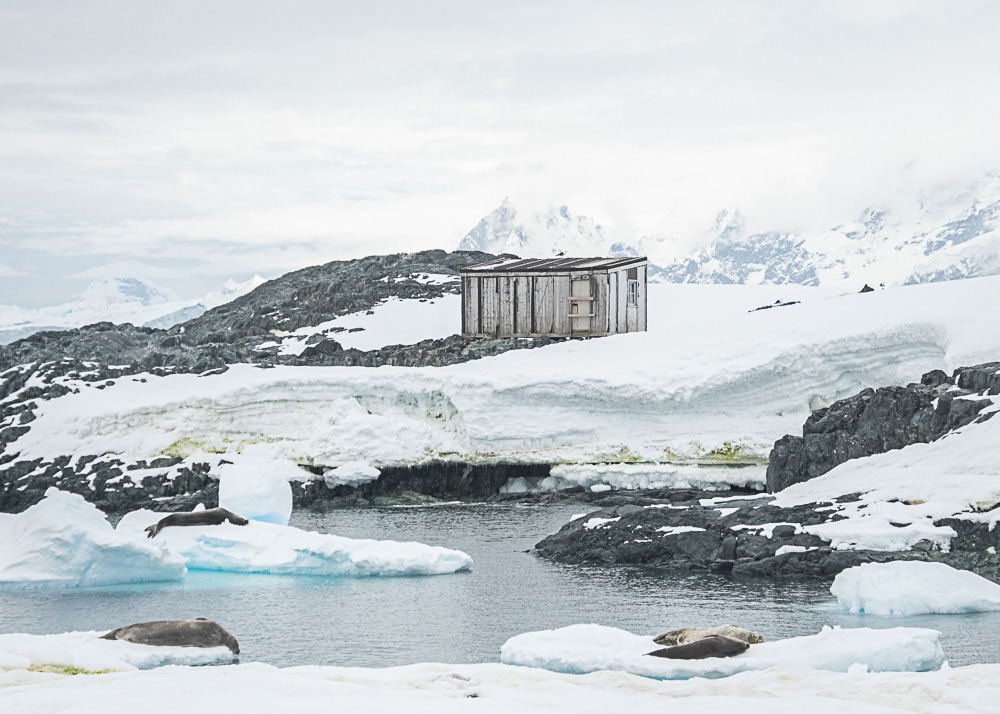 Antarctica Scenes - First Continental Landing